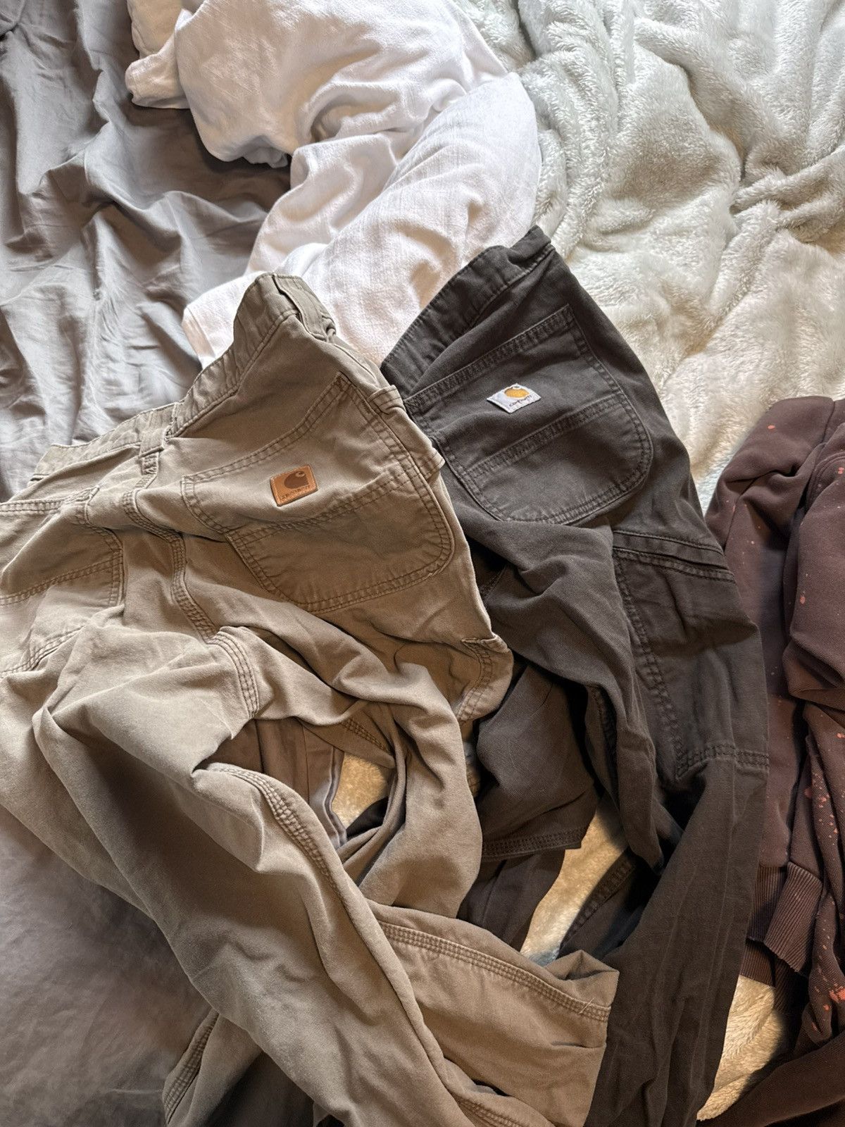 Carhartt Carrhart pants wore twice Size US 31 - 4 Thumbnail