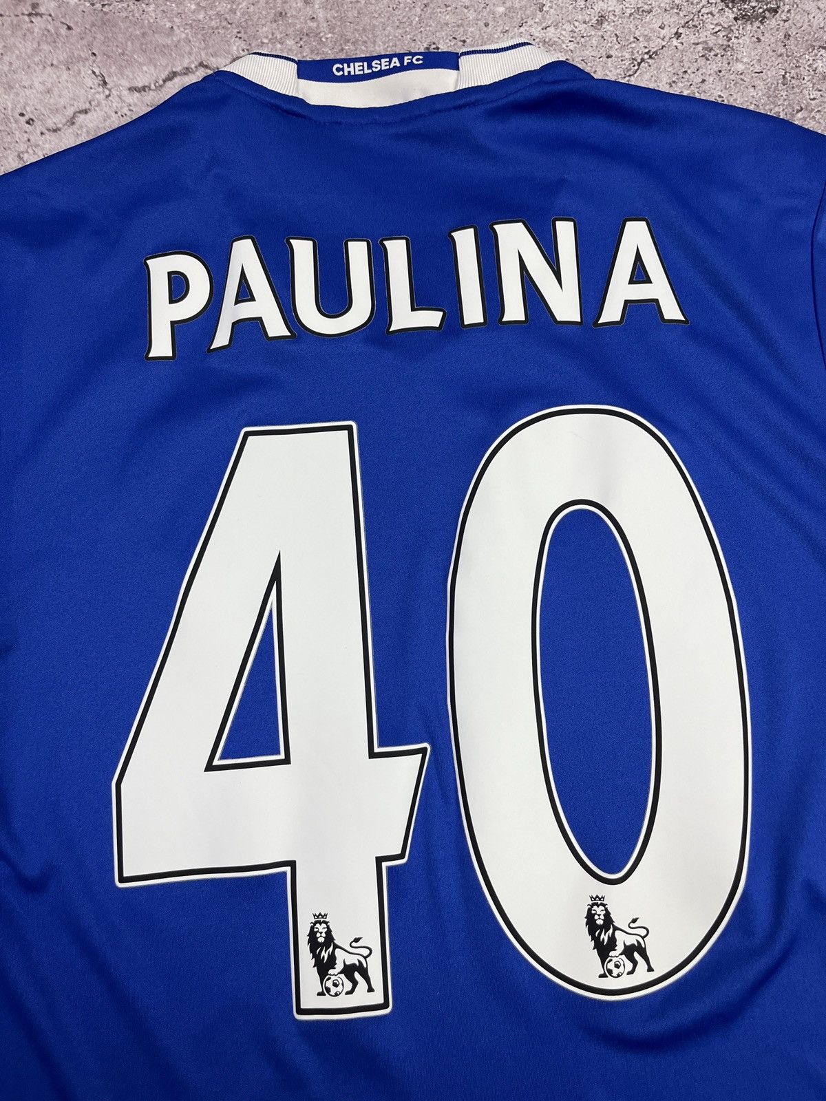 Chelsea Soccer Adidas Chelsea 2016 2017 Home Jersey EPL Print #40 Paulina Size US M / EU 48-50 / 2 - 4 Thumbnail