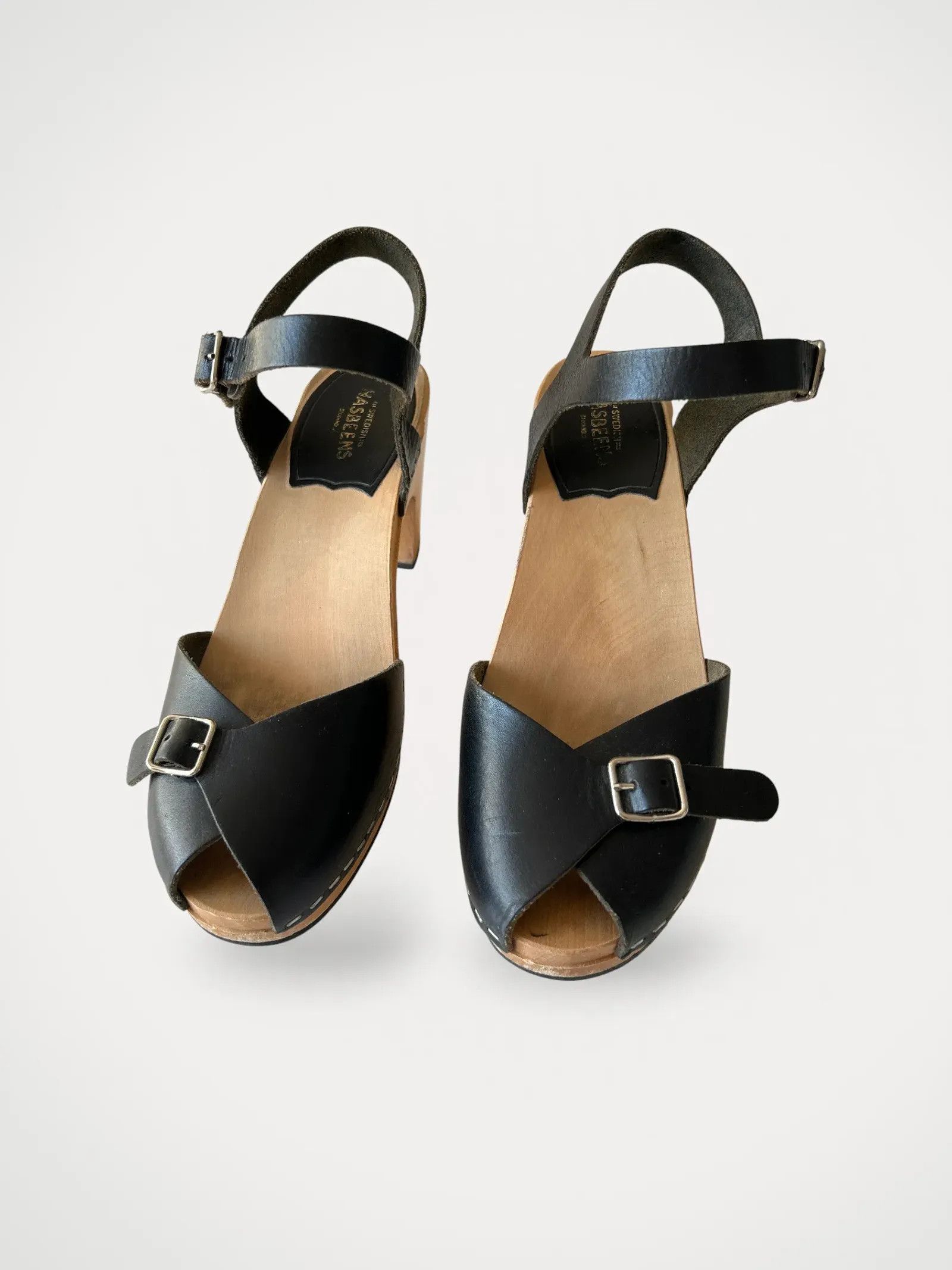 Swedish Hasbeens Swedish Hasbeens Heels Size US 7 / IT 37 - 1 Thumbnail