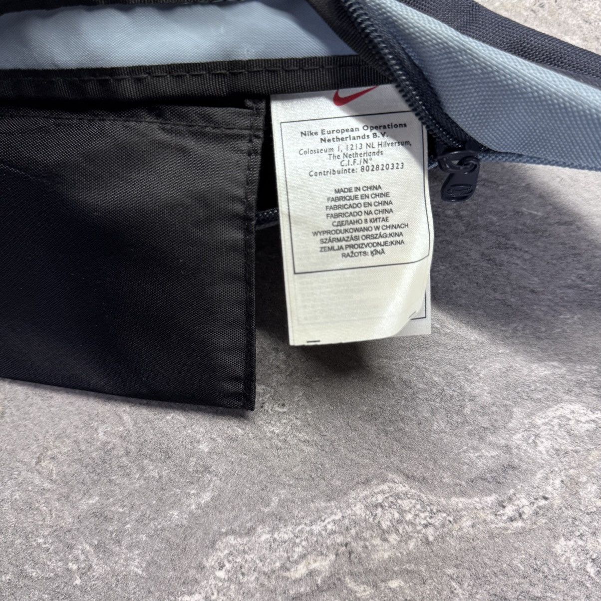 Nike Nike vintage waist bag rubber swoosh 00s Size ONE SIZE - 5 Thumbnail