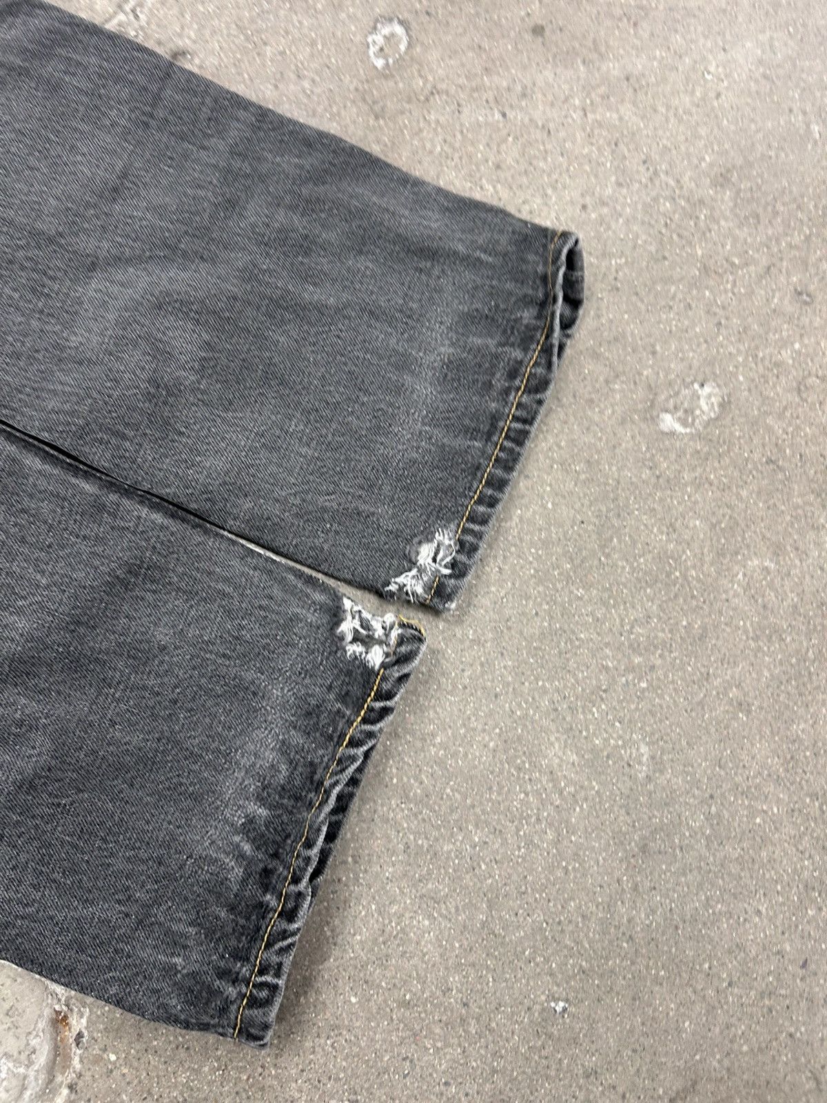 Levi's Vintage 80s Levis 501 Denim Jeans 26x29 Made In USA Gray Size US 26 / EU 42 - 7 Thumbnail