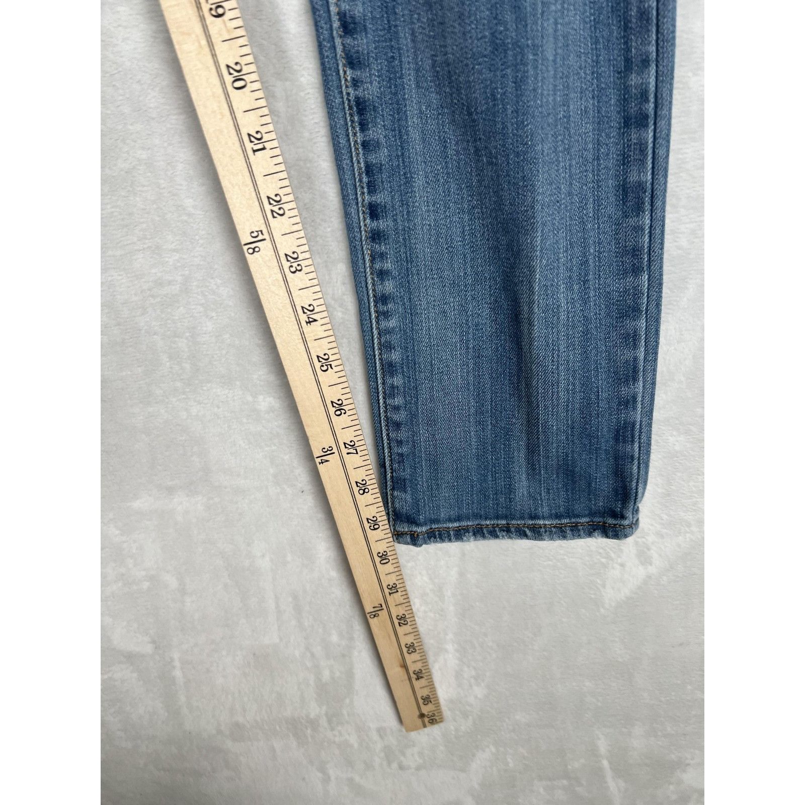 American Eagle Outfitters American Eagle Jeans Women's 6 Medium Wash Low Rise Skinny D Size 28" / US 6 / IT 42 - 5 Thumbnail