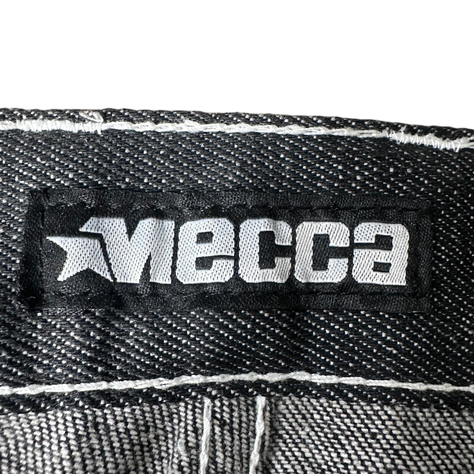 Mecca Vintage Mecca Skater Baggy Jeans Men’s 40 Black Y2K Hip Hop Size US 40 / EU 56 - 6 Thumbnail