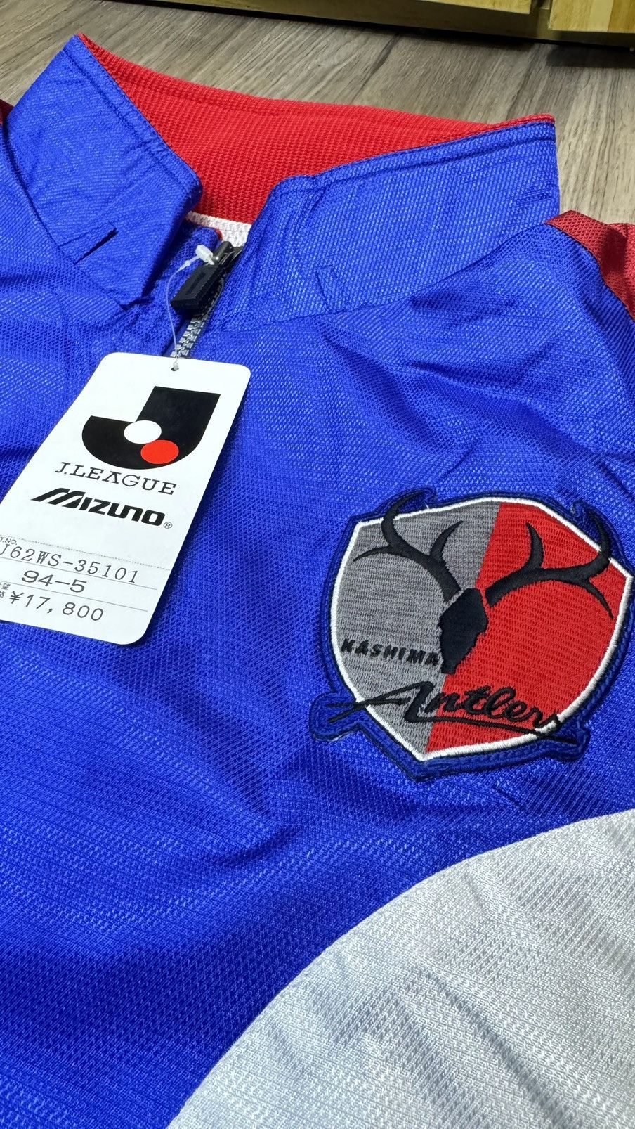 Japanese Brand kashima antlers 90s Mizuno jacket (Bnwt) Size US M / EU 48-50 / 2 - 4 Thumbnail
