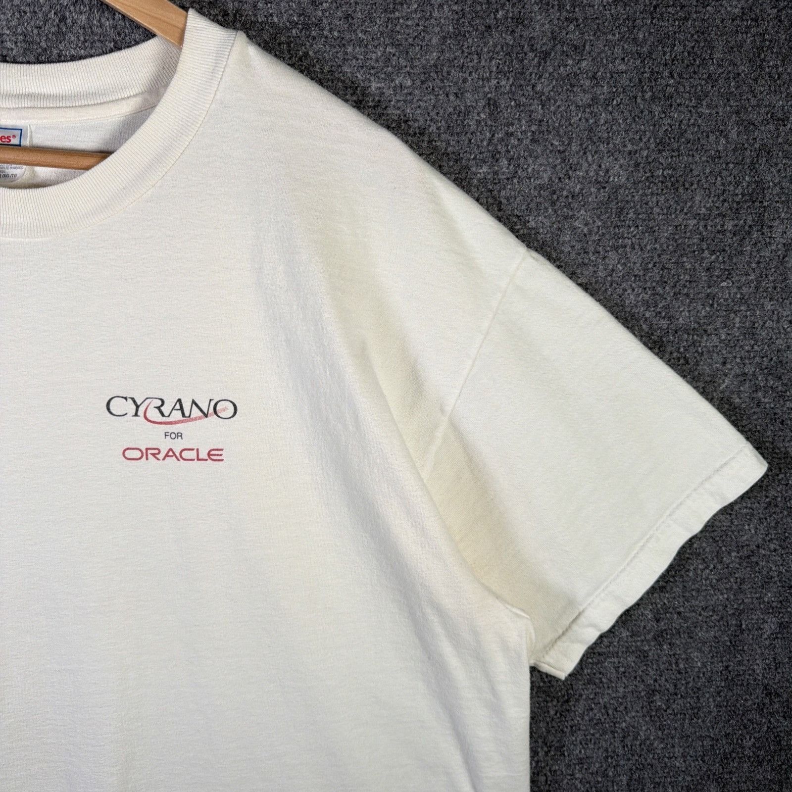 Vintage Vintage Lamborghini Shirt Mens XL White 90s Tech Software Size US XL / EU 56 / 4 - 3 Thumbnail