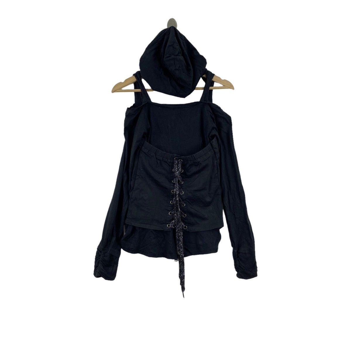 Japanese Brand MAISON GILFY Japanese Brand Sexy Bondage Punk Black Jacket Size M / US 6-8 / IT 42-44 - 2 Thumbnail