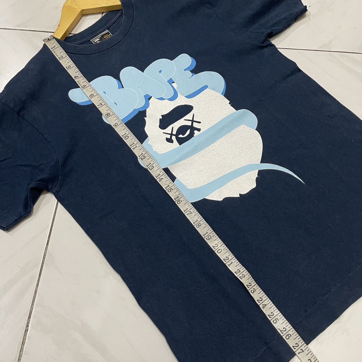 Bape × Kaws Vintage Bape x Kaws ghost tee Size US M / EU 48-50 / 2 - 10 Thumbnail