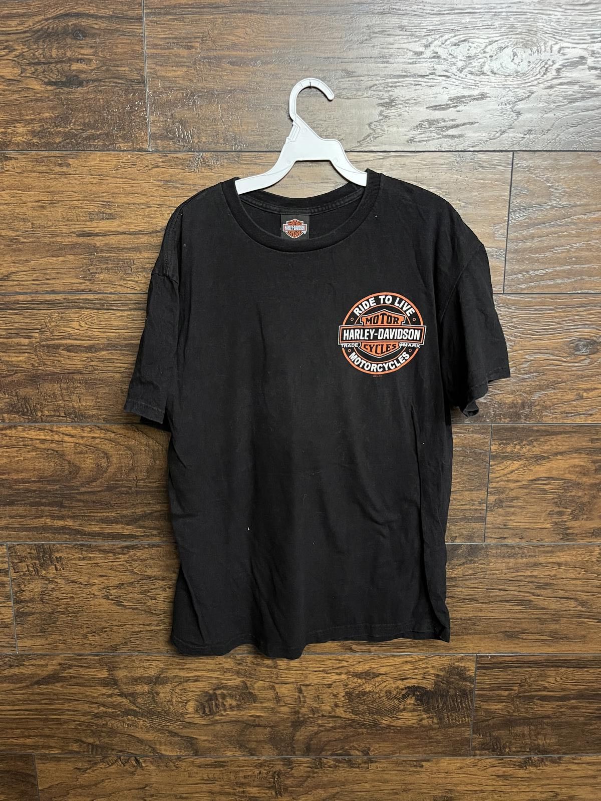 Harley Davidson Harley Davidson Ride to Live T-shirt - Powder Keg Shirt L Size US L / EU 52-54 / 3 - 2 Thumbnail