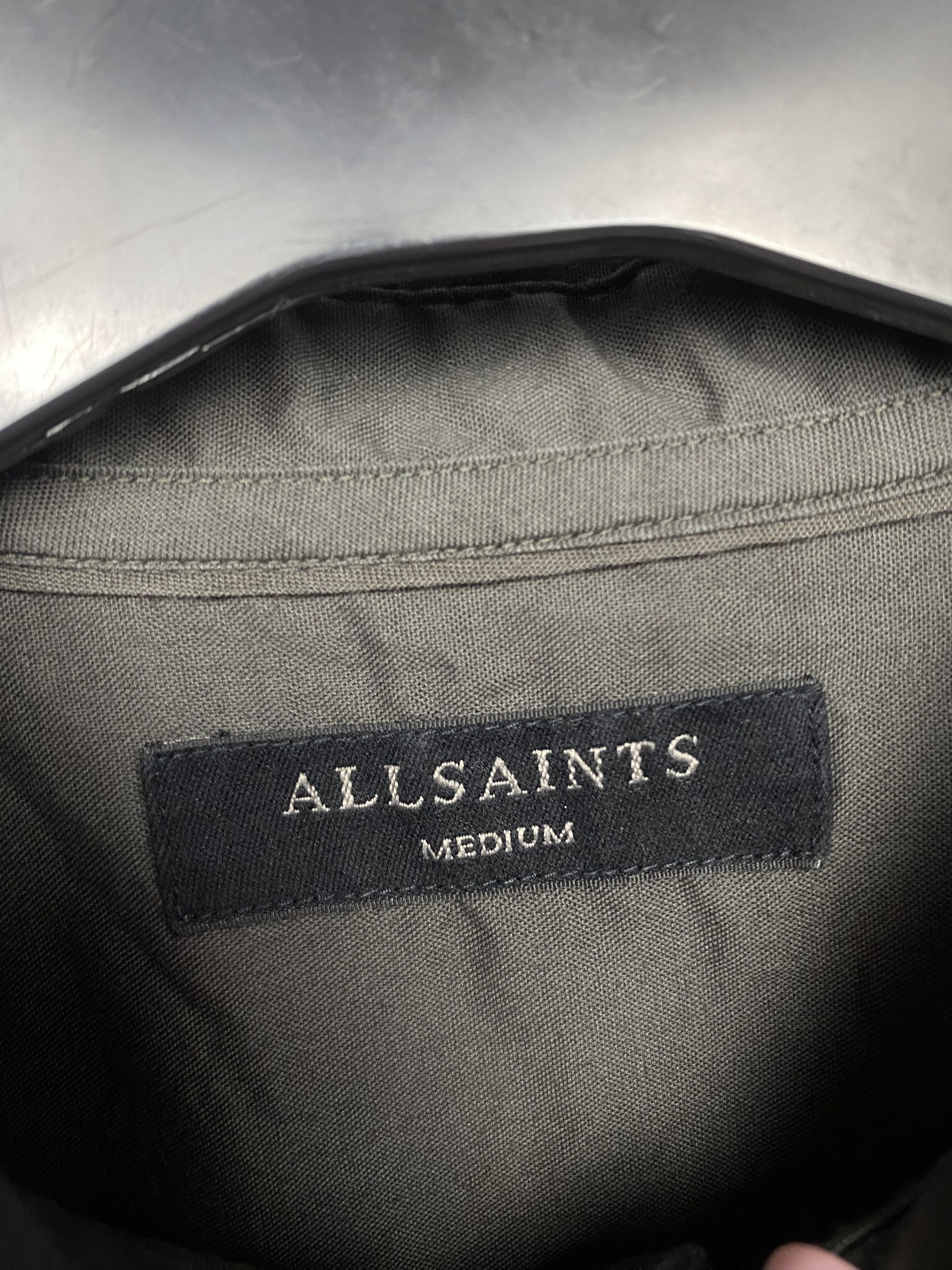 Allsaints Allsaints Vintage Mens Redondo Long Sleeve Shirt Size US M / EU 48-50 / 2 - 4 Thumbnail