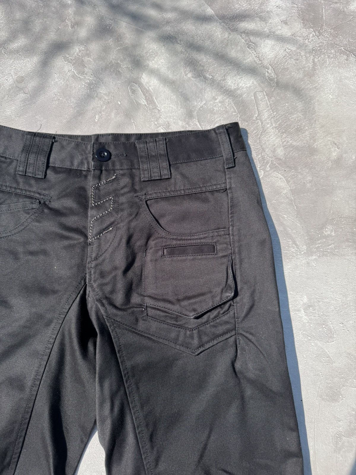 Marithe + Francois Girbaud Vintage Le Casual Marithe Francois Girbaud Man's Black pants Size US 32 / EU 48 - 5 Thumbnail