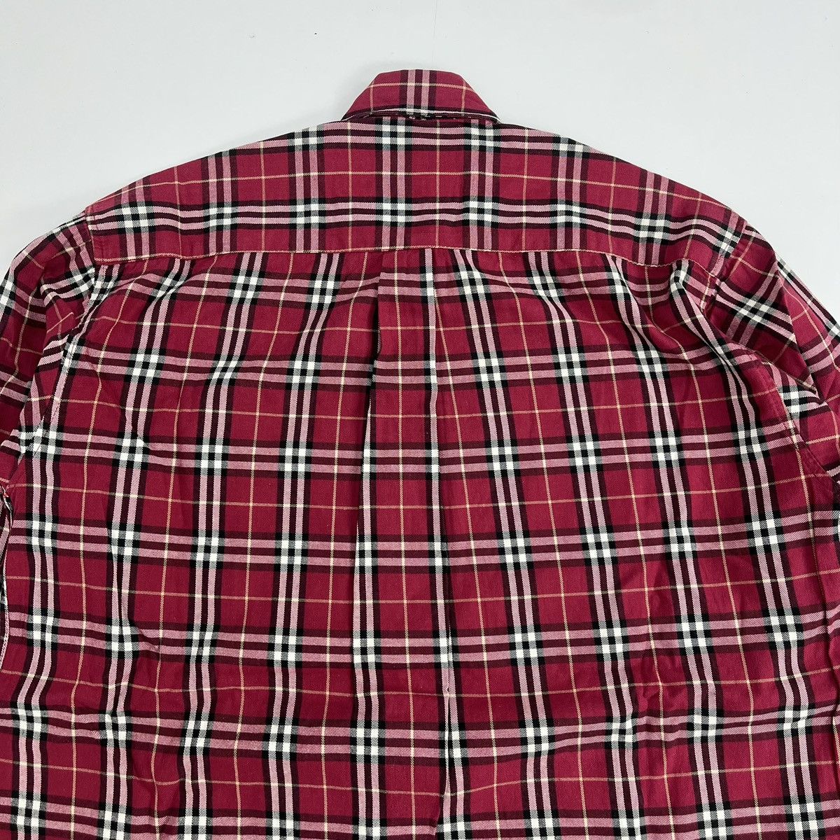 Burberry Vintage Burberrys Nova Check Plaid Patterned Button Up Shirt Size US M / EU 48-50 / 2 - 11 Thumbnail