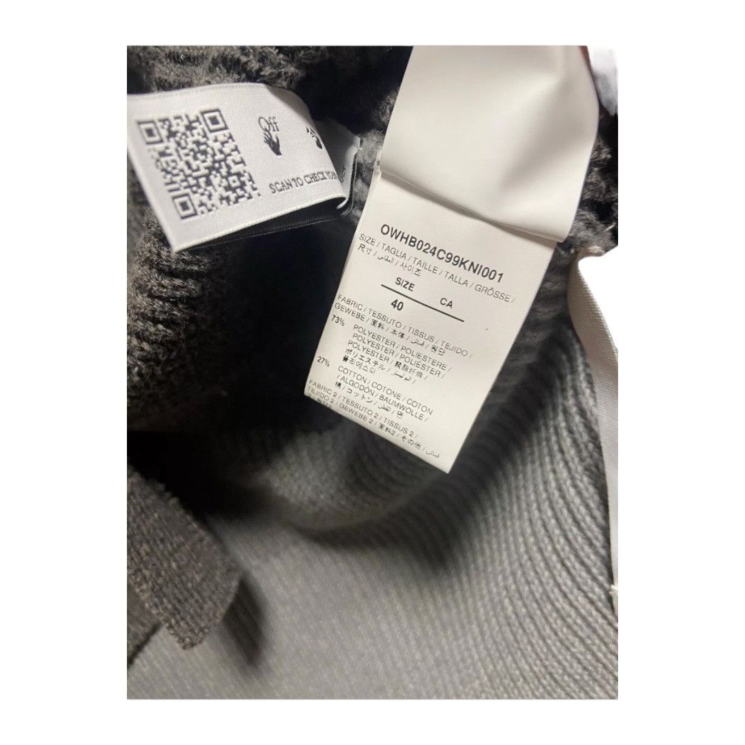 Off-White Off White Diagonal Stripe Colorbock Cardigan Sweater Size 40 Size US L / EU 52-54 / 3 - 8 Thumbnail