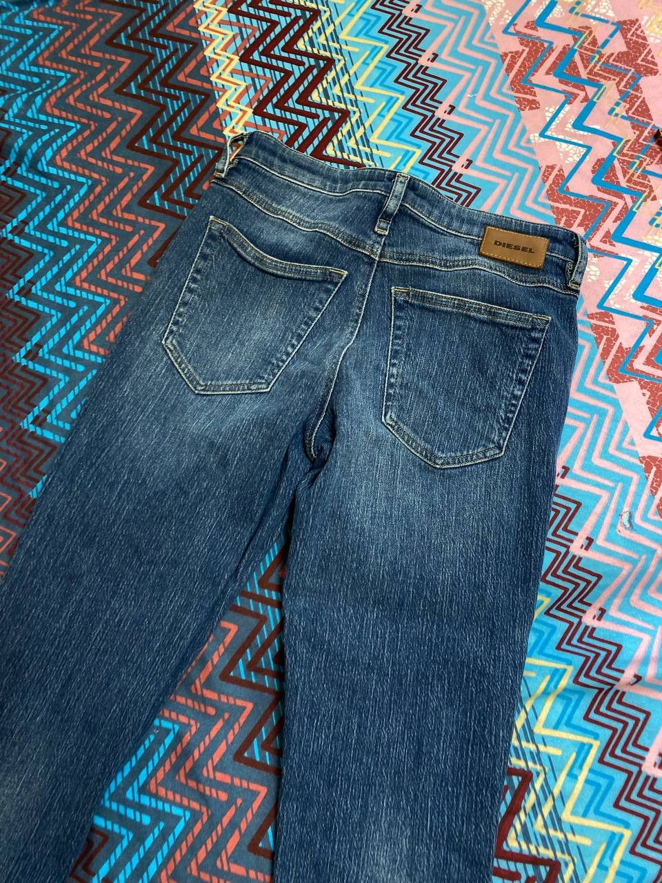 Diesel blue jeans pants DIESEL BABHILA Y2K slim-skinny vintage Size 26" / US 2 / IT 38 - 16 Thumbnail