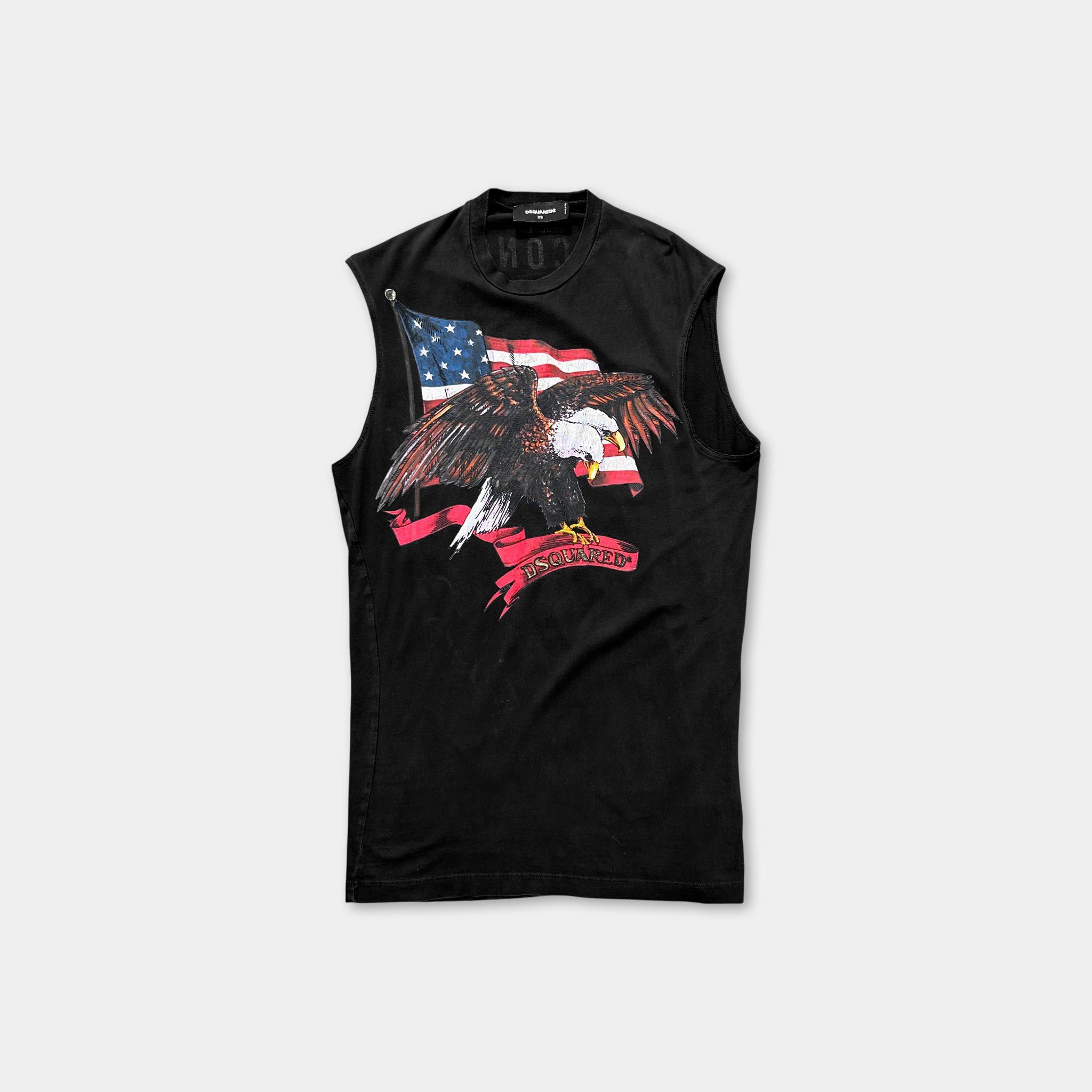 Dsquared2 Dsquared2 American Eagle Tank Top Size US S / EU 44-46 / 1 - 1 Thumbnail
