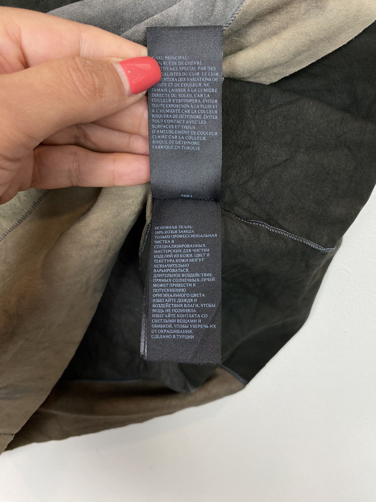 Allsaints AllSaints Sleeveless Turner Tee 100% Goat Suede Women’s UK8 Size S / US 4 / IT 40 - 8 Thumbnail