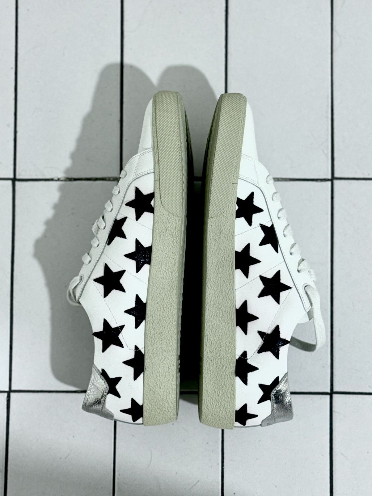 Saint Laurent Paris 43 Court Classic SL/06 "California" Low-Top Sneakers Size US 10 / EU 43 - 2 Thumbnail