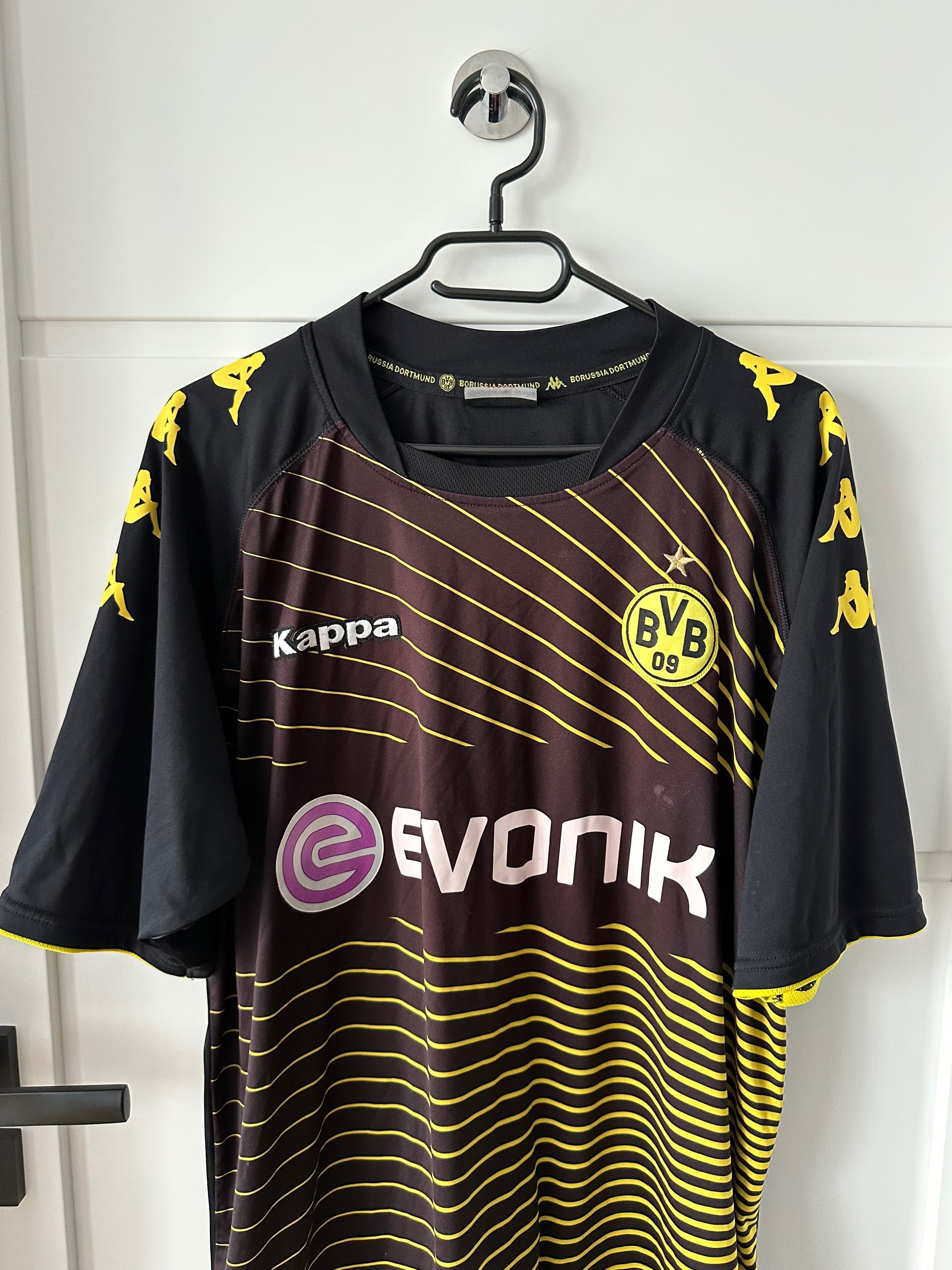 Kappa 2009 2010 Borussia BVB Dortmund Kappa Away Soccer jersey Size US XXL / EU 58 / 5 - 3 Thumbnail