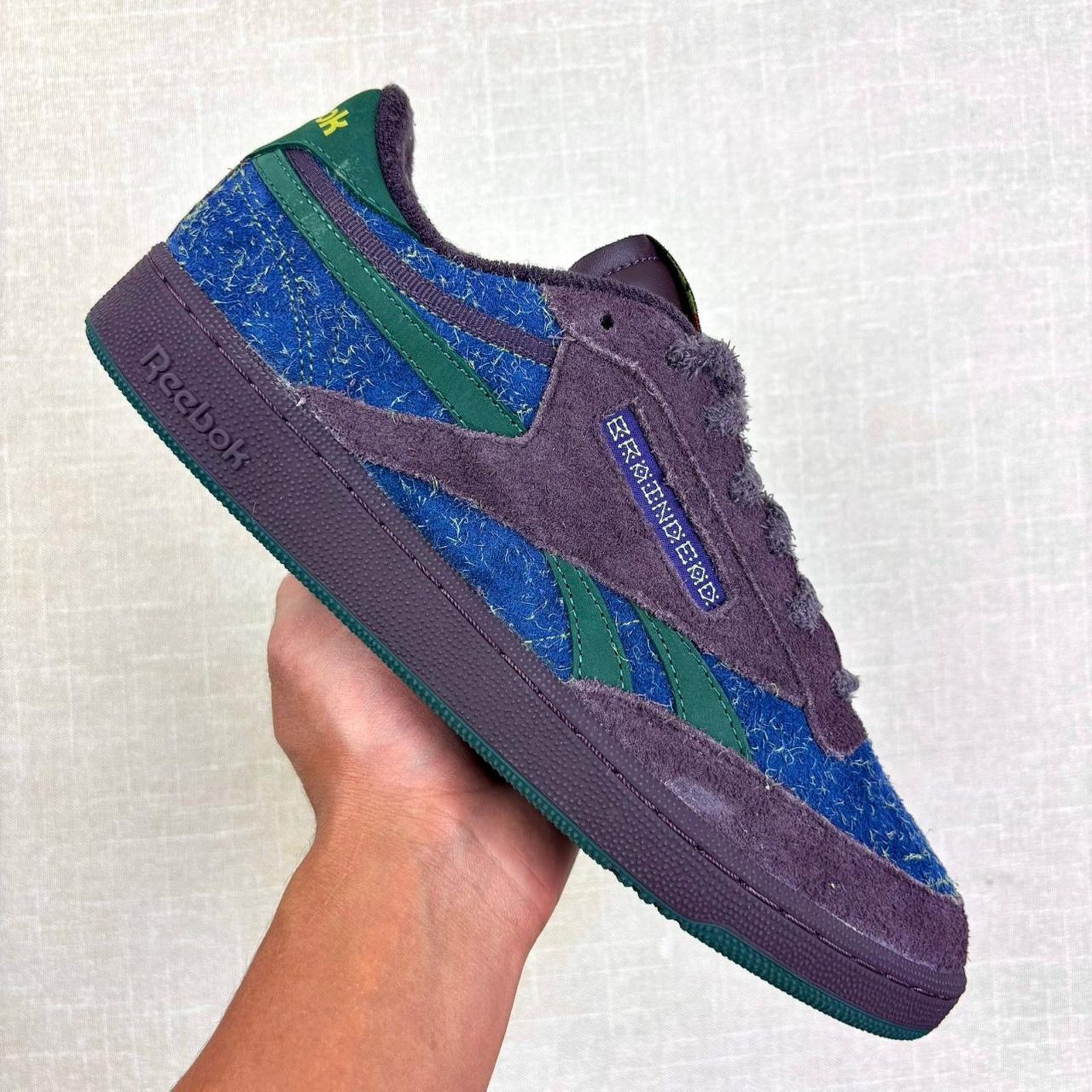 Brain Dead 2022 Brain Dead x Reebok Club C Revenge “Purple Abyss” 8.5M Size US 8.5 / EU 41-42 - 1 Thumbnail