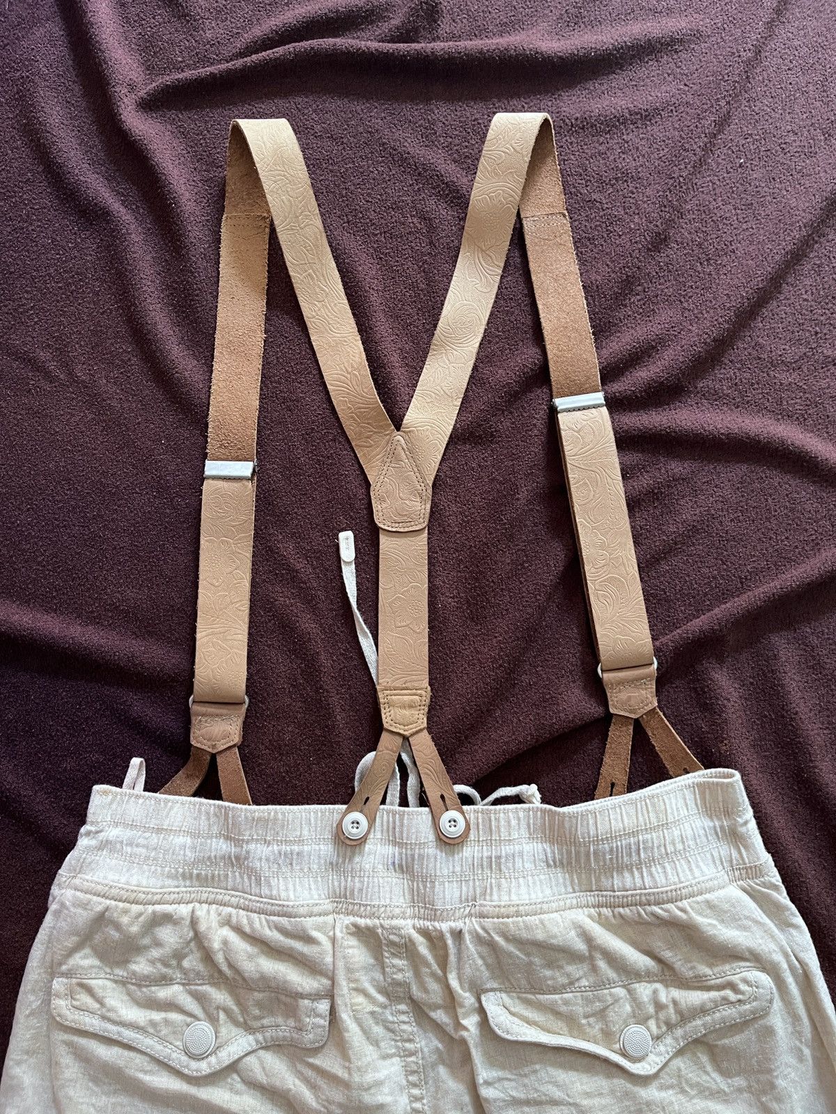 GOA ARCHIVE G.O.A 1990s Suspender Size US 30 / EU 46 - 12 Thumbnail