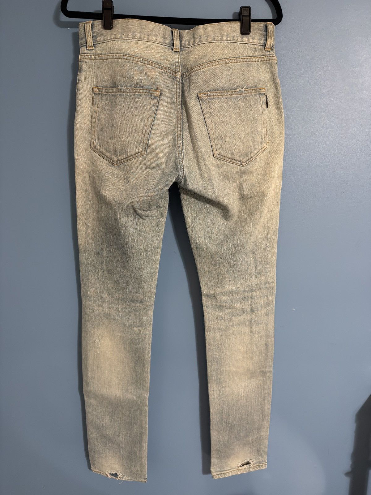 Saint Laurent Paris Saint Laurent Paris Crash Denim Size US 29 - 8 Thumbnail