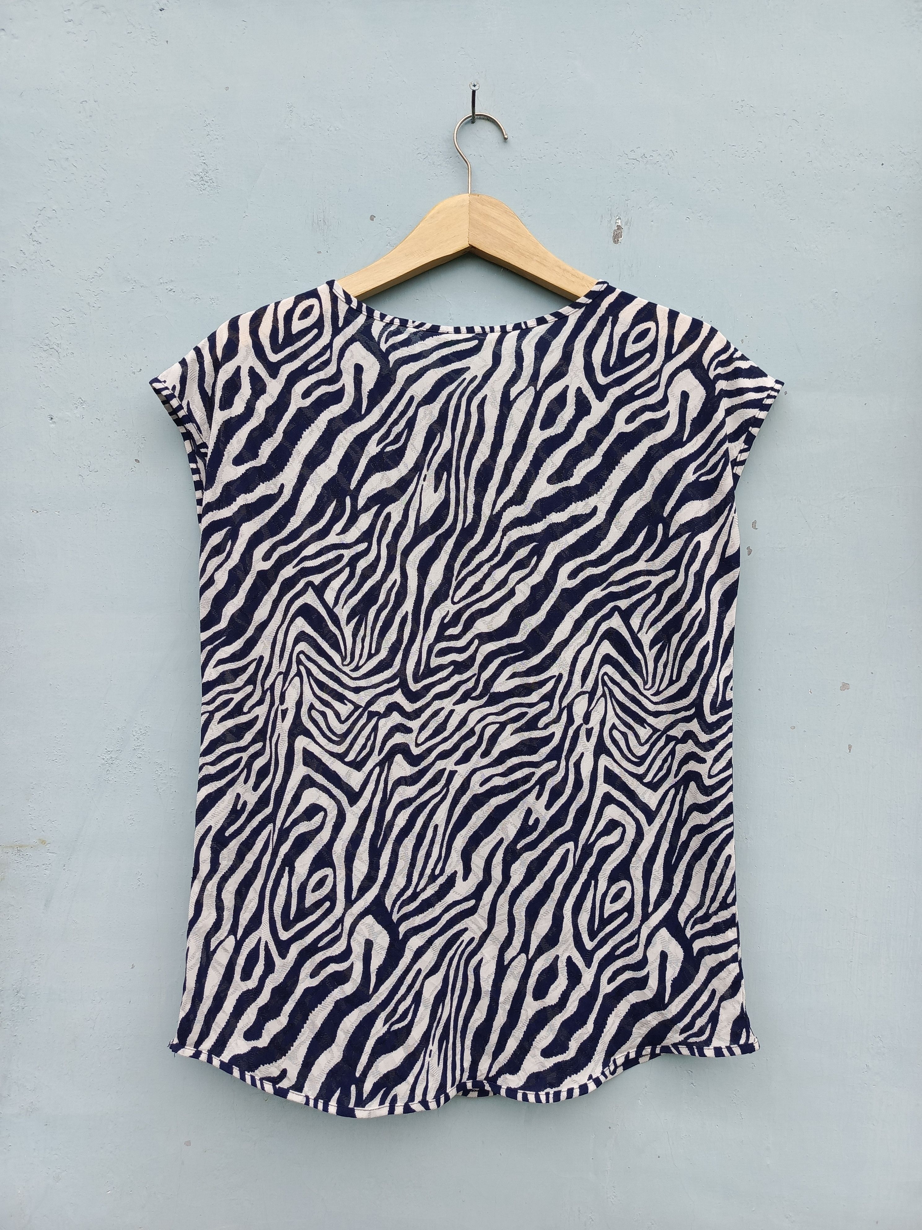 Japanese Brand × Other Crocodile pattern blouse Size M / US 6-8 / IT 42-44 - 6 Thumbnail