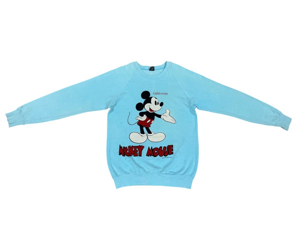 Disney Vintage 70s Disney Mickey Mouse sweatshirt USA made Size US M / EU 48-50 / 2 - 1 Thumbnail