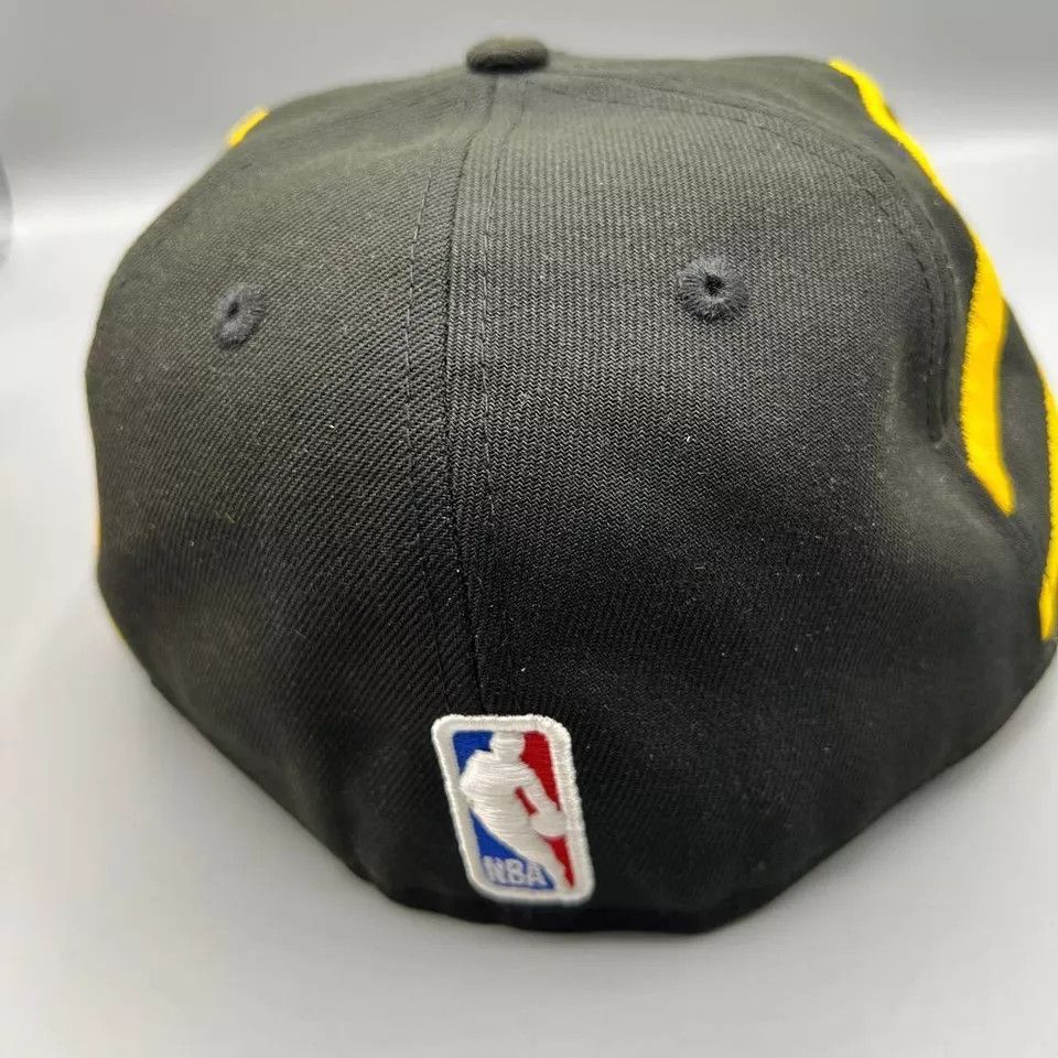 New Era Golden State Warriors Hat Men 7 1/4 59Fifty New Era Fitted Size ONE SIZE - 4 Thumbnail