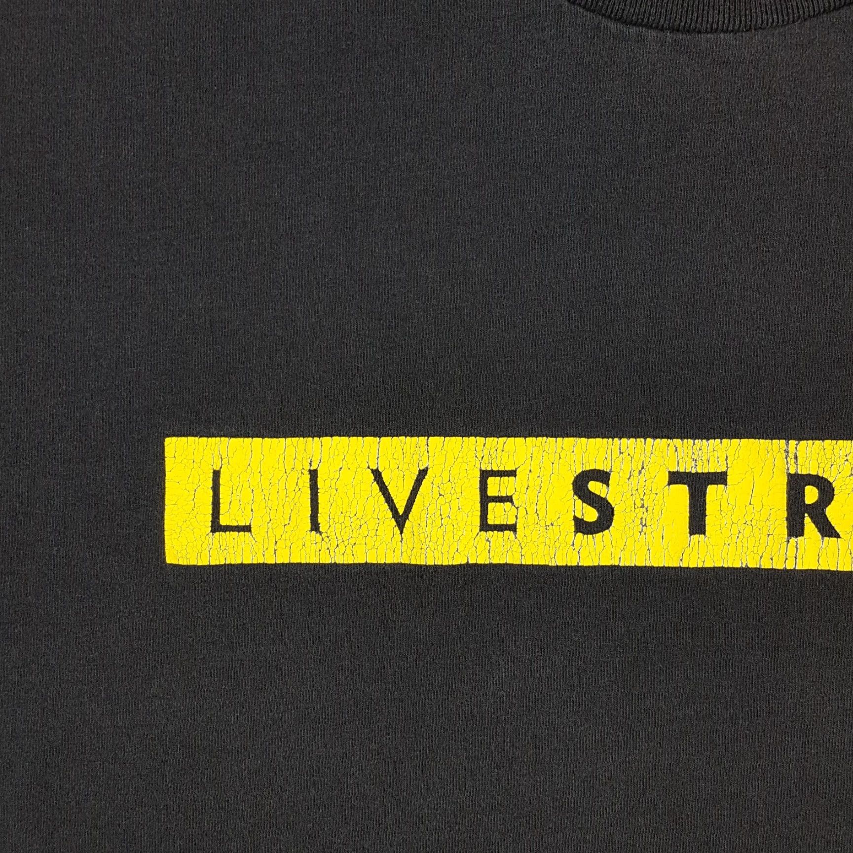 Nike VINTAGE Nike T-Shirt XL Mens Y2K Lance Armstrong Livestrong Biking Race Black 90s Retro Sports Size US XL / EU 56 / 4 - 5 Thumbnail