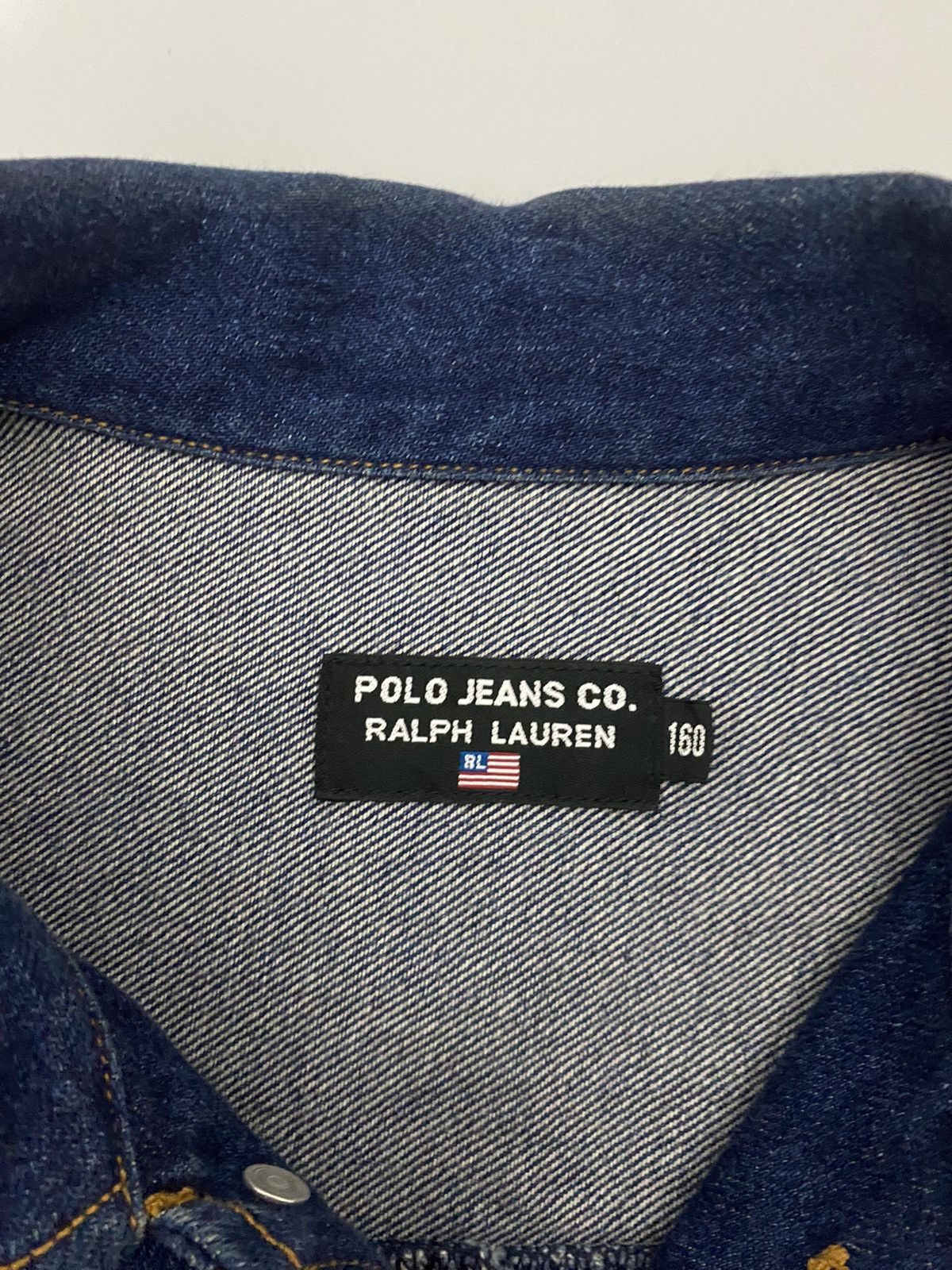 Ralph Lauren 💥American Flag💥Vintage Ralph Laurent Denim Jacket Size US M / EU 48-50 / 2 - 11 Thumbnail
