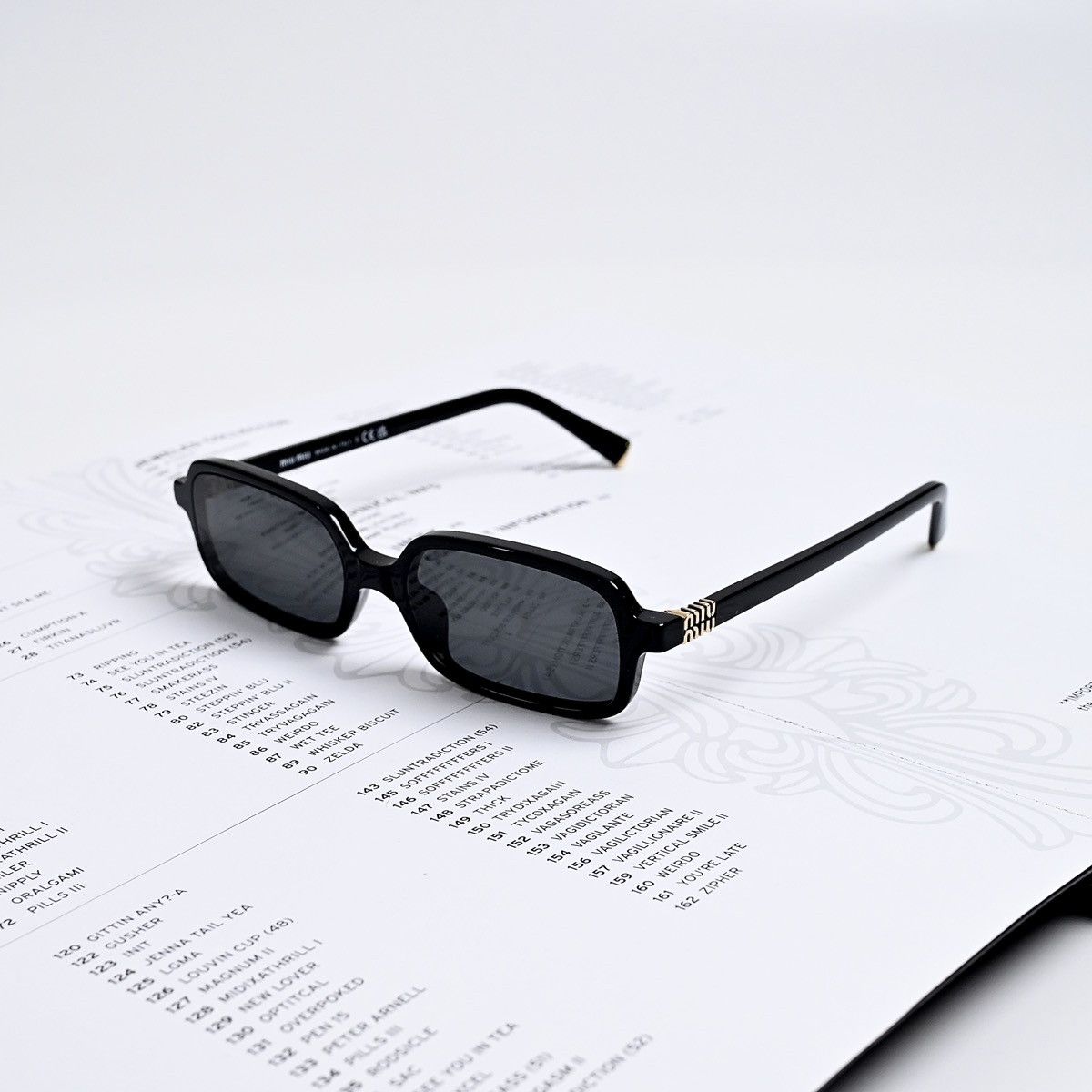Miu Miu MIU MIU 0MU 11ZS SUNGLASSES Size ONE SIZE - 1 Thumbnail