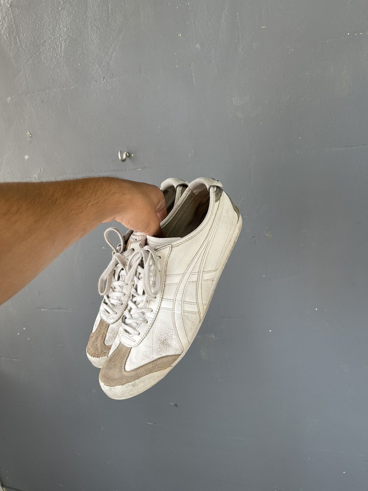 Asics Vintage Rare Distressed Asics Onitsuka Tiger Kill Bill 00s Size US 11.5 / EU 44-45 - 10 Thumbnail