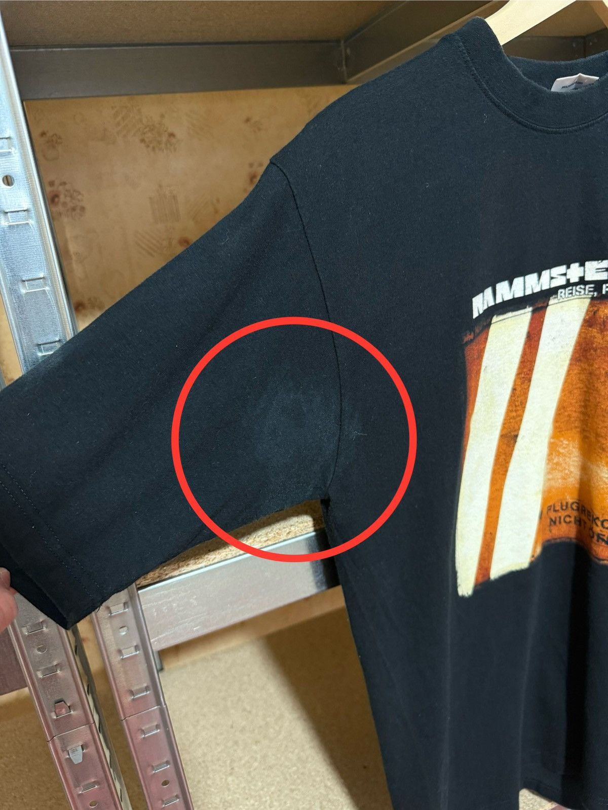 Band Tees × Vintage Vintage 2000’s Rammstein Reise Reise Rock Band Retro T-Shirt Size US L / EU 52-54 / 3 - 7 Thumbnail