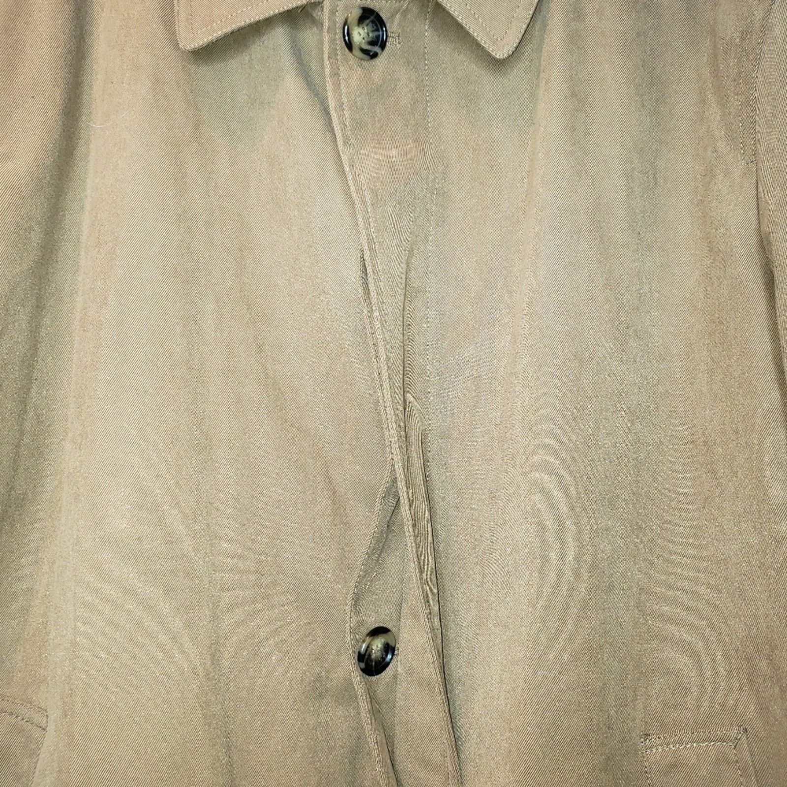 London Fog Men's Durham London Fog Trench/Rain Coat Sz 44L Quilted. Size US L / EU 52-54 / 3 - 11 Thumbnail