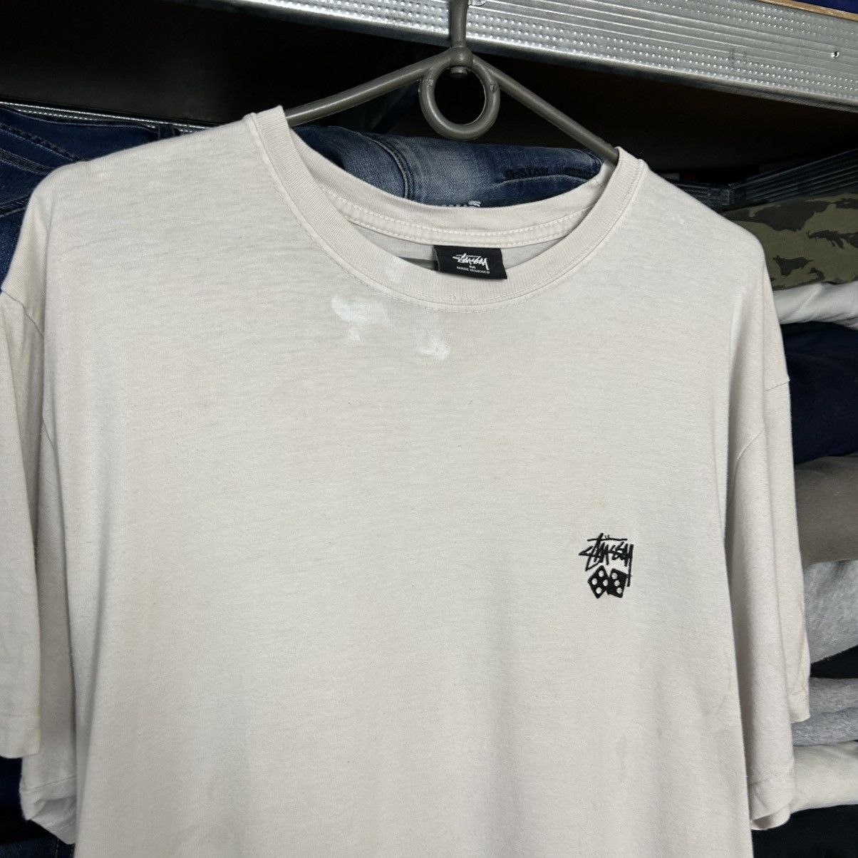 Stussy Mens Stussy Small logo Streetwear y2k skate tee Size US M / EU 48-50 / 2 - 2 Thumbnail
