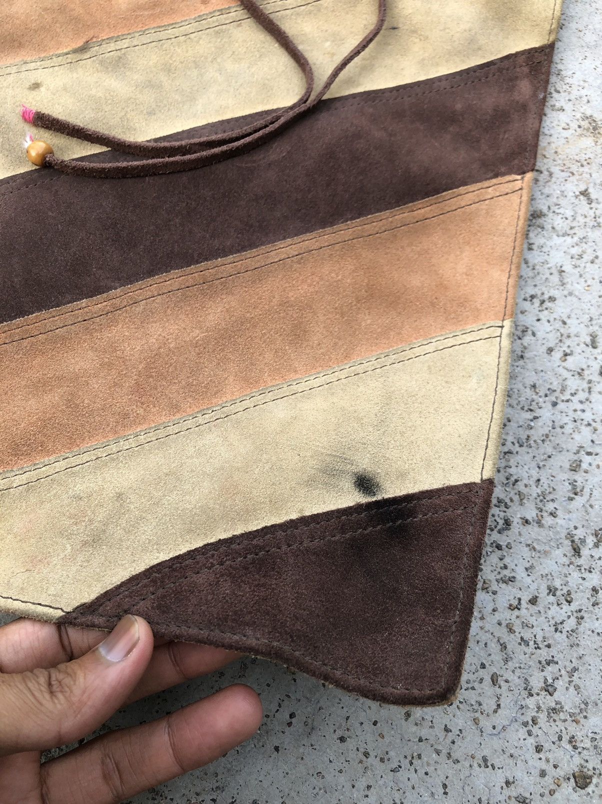Gap GAP LEATHER PATCHWOK CROSSBODY SLINGBAG Size ONE SIZE - 3 Thumbnail