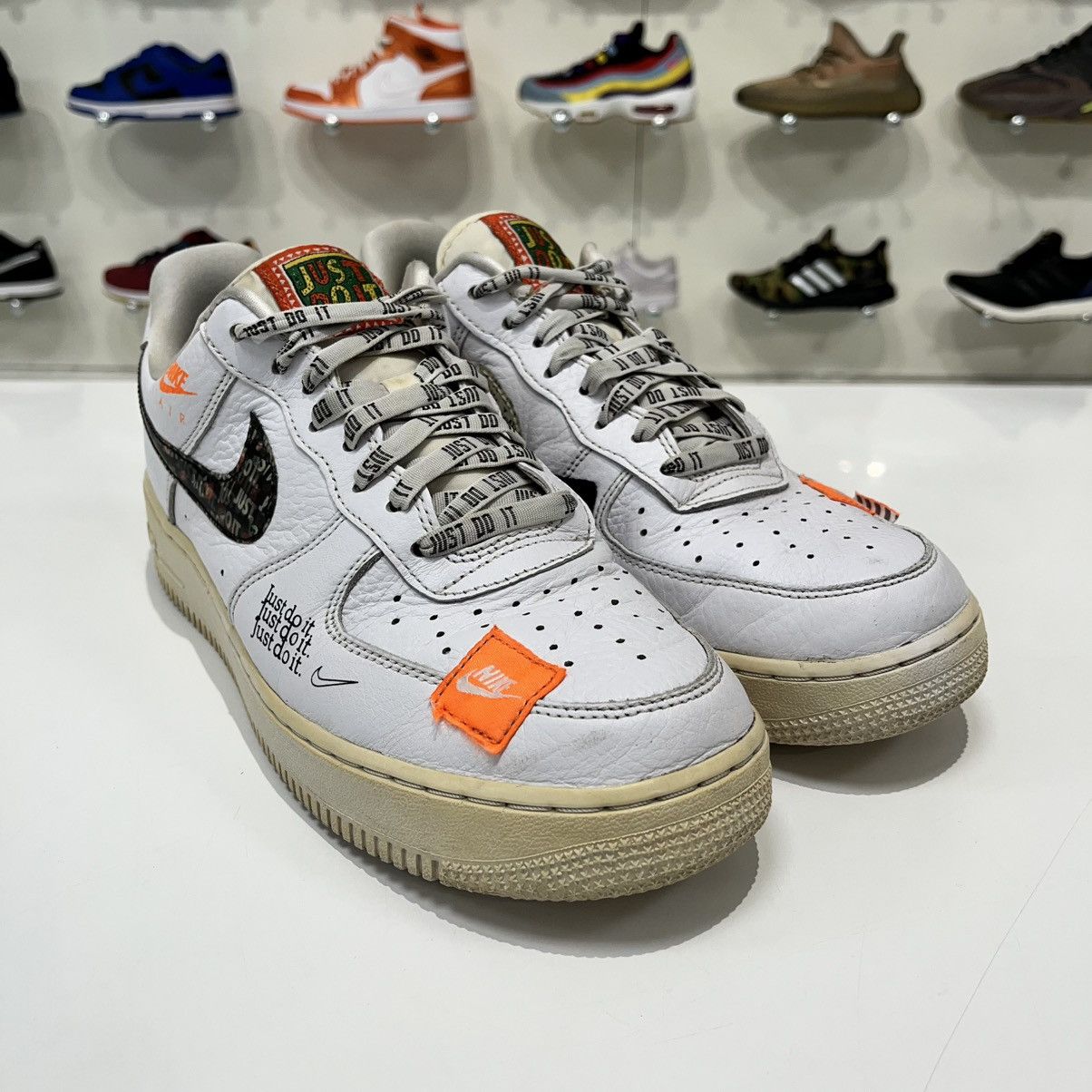 Nike Nike Air Force 1 Low Just Do It Pack White/Black Size US 9.5 / EU 42-43 - 8 Thumbnail