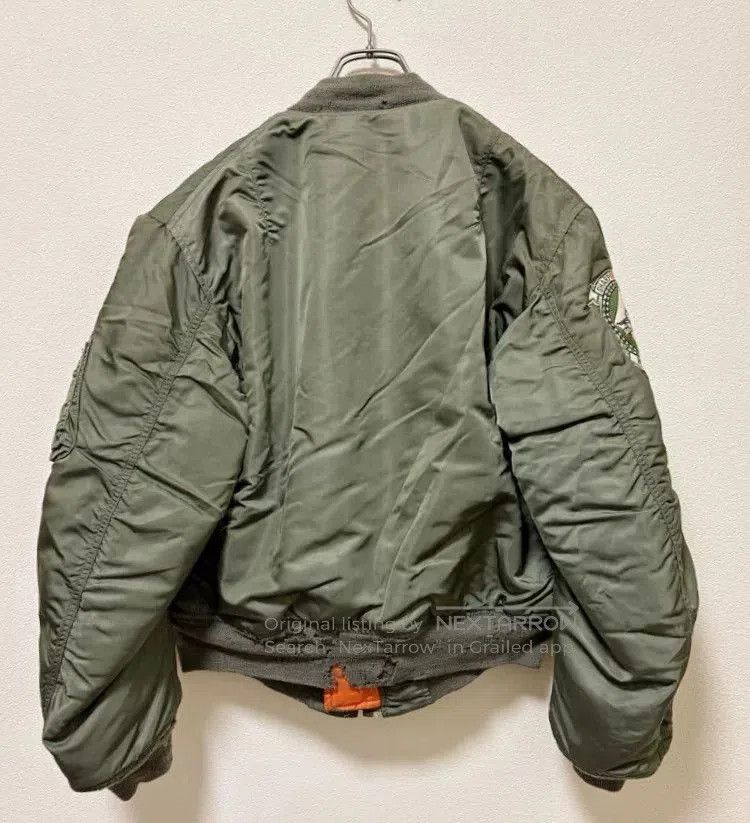 VINNY's Vintage Military MA-1 Flight Jacket. Size US M / EU 48-50 / 2 - 3 Thumbnail