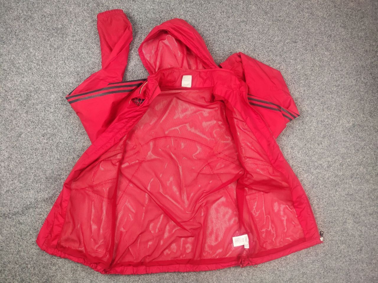 Adidas Vintage Adidas Liverpool 2009-10 Football Soccer Red Jacket Size US L / EU 52-54 / 3 - 13 Thumbnail