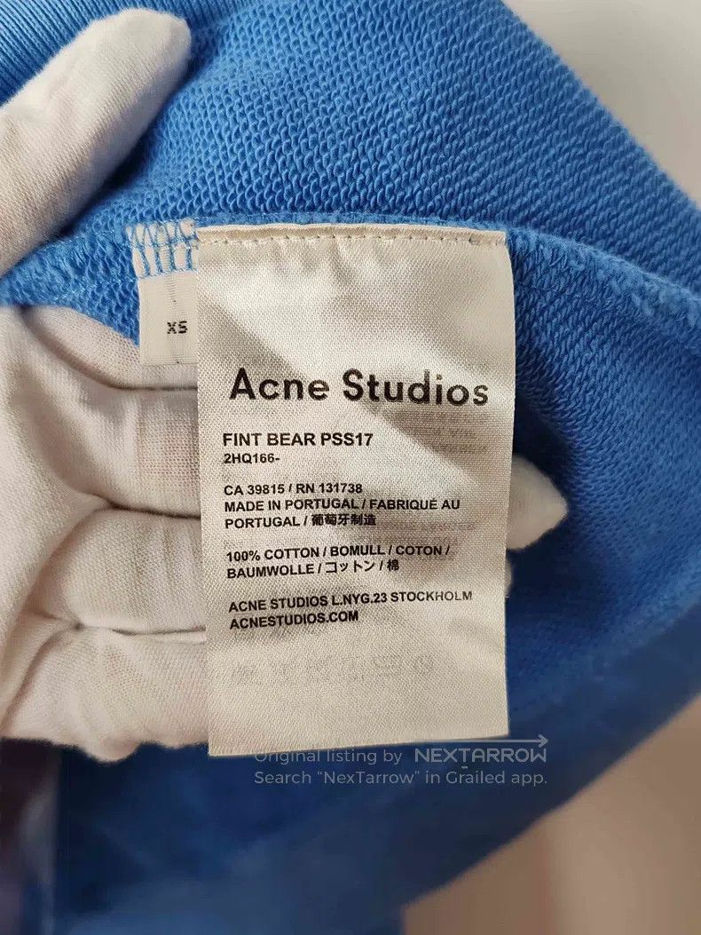 Acne Studios Acne Studios Women's Teddy Bear Tie-Dye Sweatshirt Size XS / US 0-2 / IT 36-38 - 4 Thumbnail