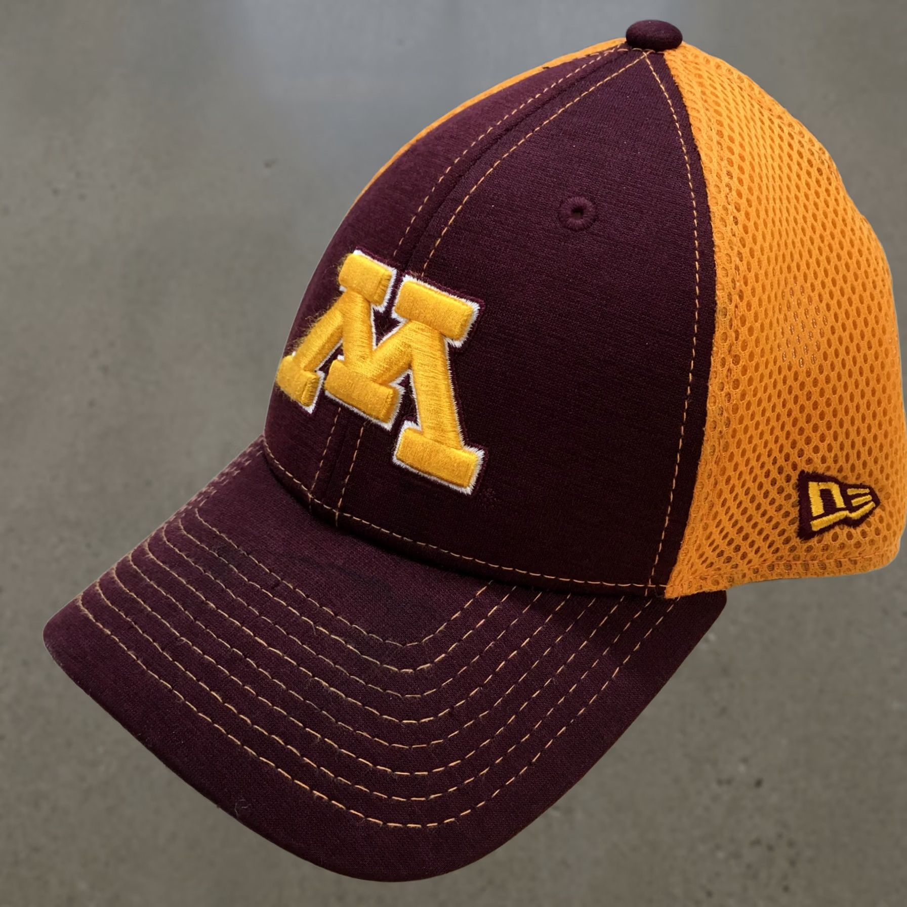 New Era Minnesota Golden Gophers New Era Baseball Hat Mens Red One Size Embroidered Logo Size ONE SIZE - 1 Thumbnail