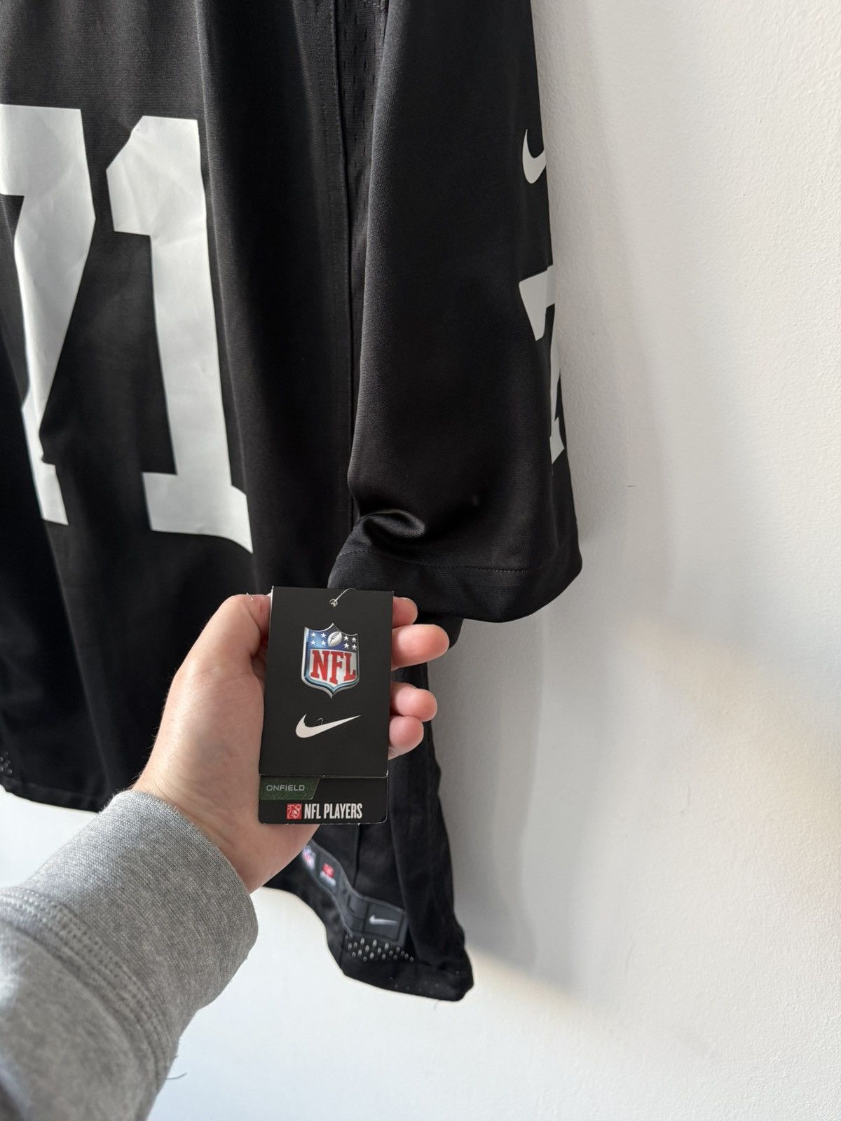 Nike Nike NFL Las Vegas Raiders Watson #71 Game Jersey Size XL Size US XL / EU 56 / 4 - 11 Thumbnail