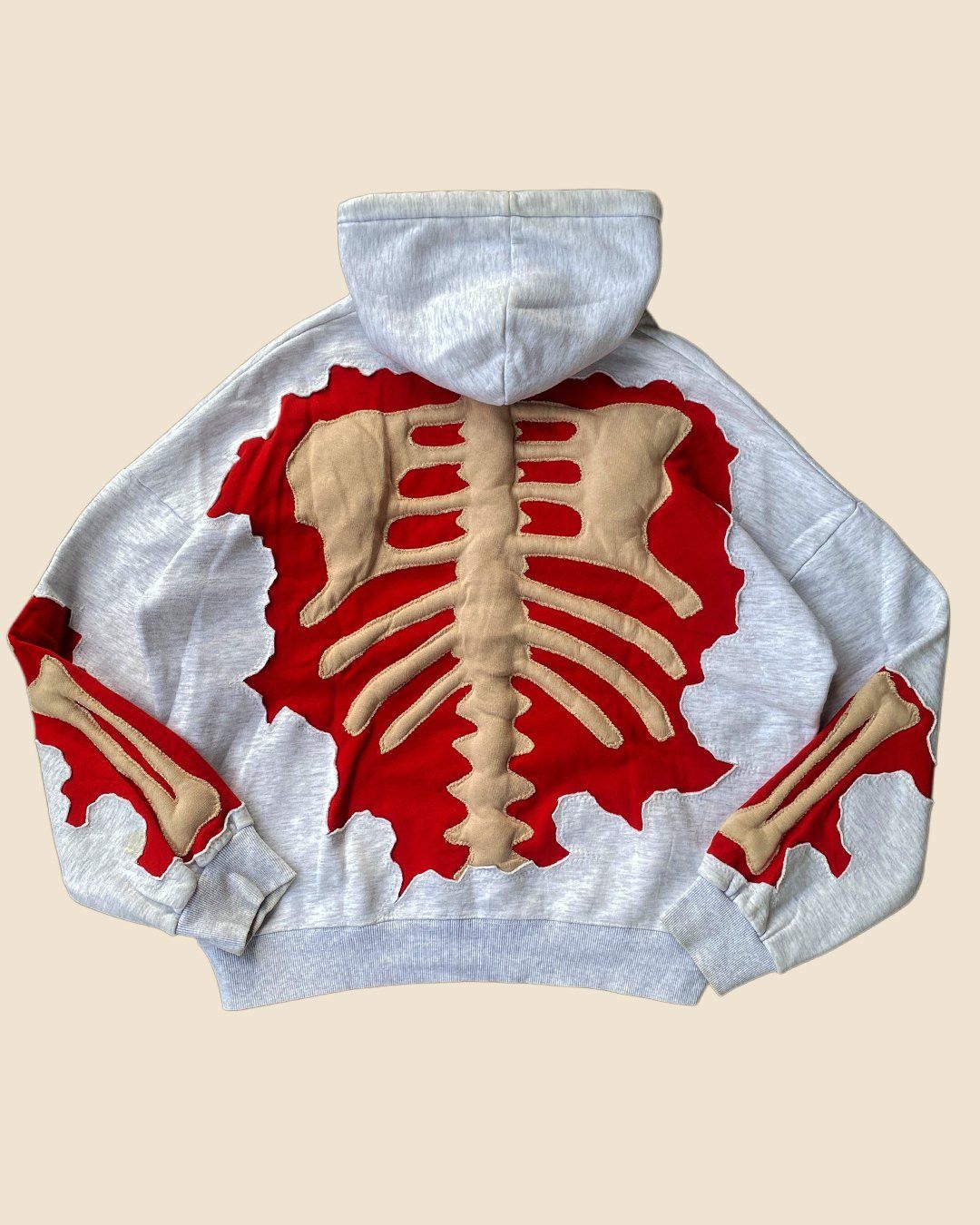 Handmade × Nike 1OF1 REWORKED NIKE BONES SPIDERWEB HOODIE SIZE LARGE Size US L / EU 52-54 / 3 - 6 Thumbnail