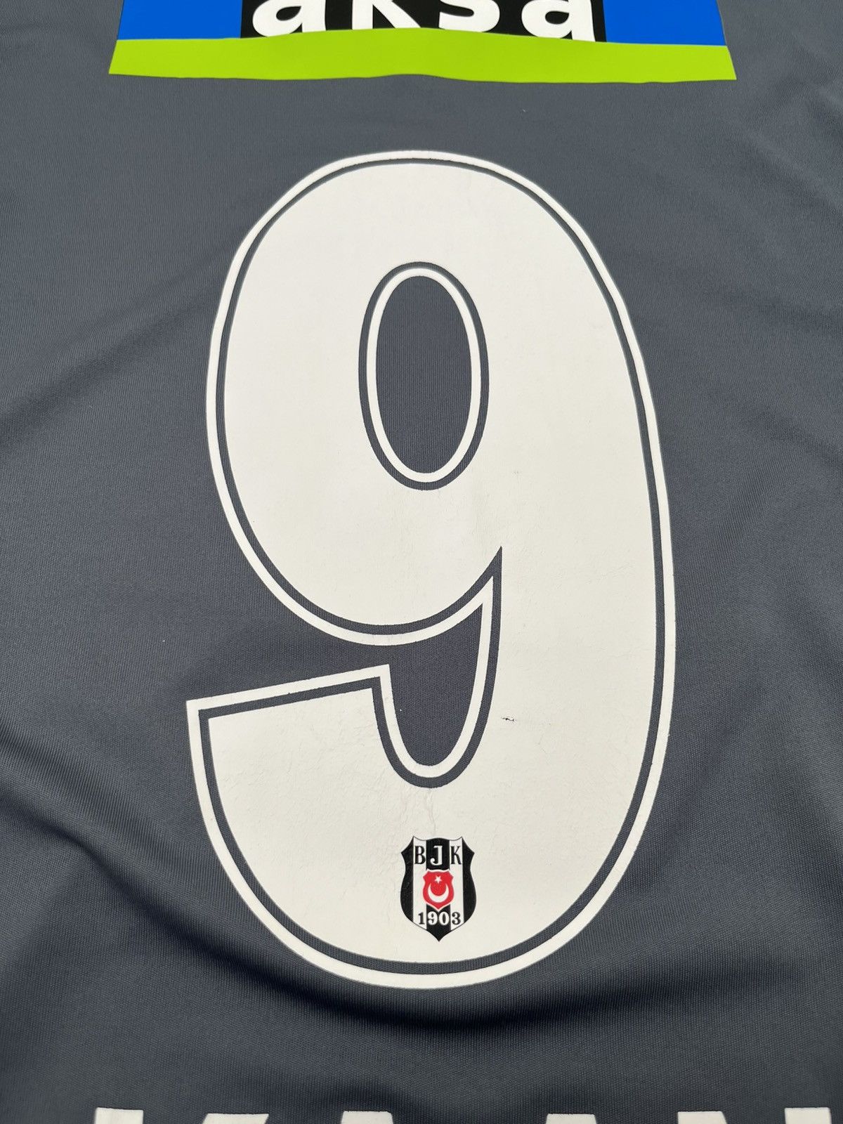 Adidas Adidas FC Besiktas 21/22 Third Kit Jersey #9 KAAN Size US M / EU 48-50 / 2 - 19 Thumbnail