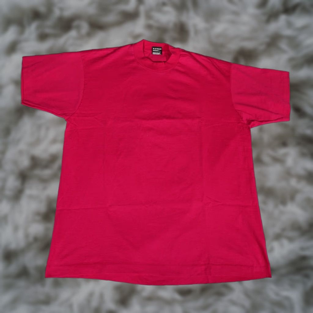 Fruit Of The Loom Vintage Fruit of the Loom Best T Shirt Mens XL Single Stitch Hot Pink 90s Size US XL / EU 56 / 4 - 1 Thumbnail