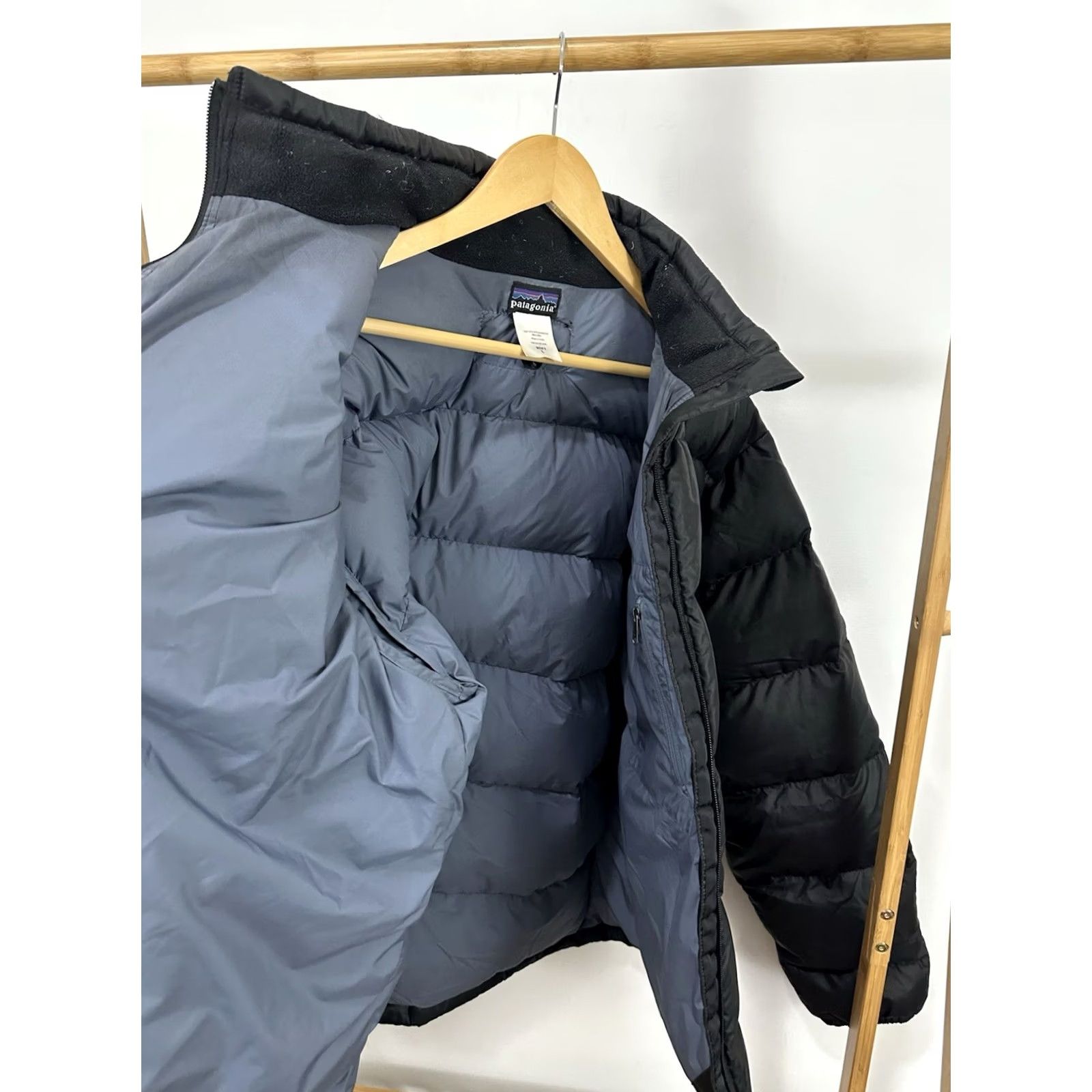 Patagonia VTG Patagonia Sundance Channel Indie Film TV Movie Puffer Down Crew Jacket L Black Mens Jacket Size US L / EU 52-54 / 3 - 5 Thumbnail