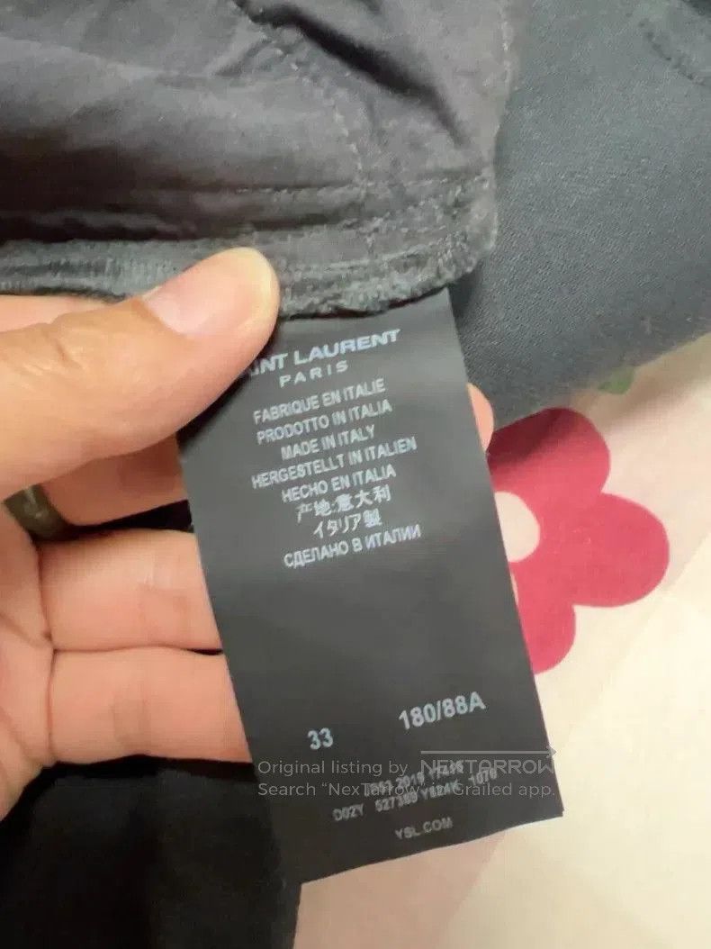 Saint Laurent Paris Saint Laurent Black Skinny Jeans Size 33. Size US 33 - 6 Thumbnail