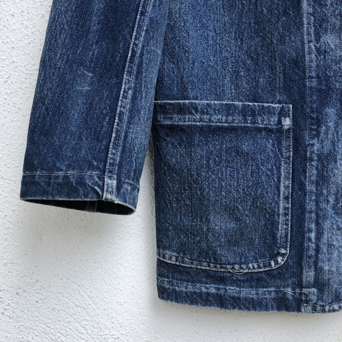 Y's for Men Vintage 80s Y’s For Mens Denim Chore Jacket Size US M / EU 48-50 / 2 - 10 Thumbnail
