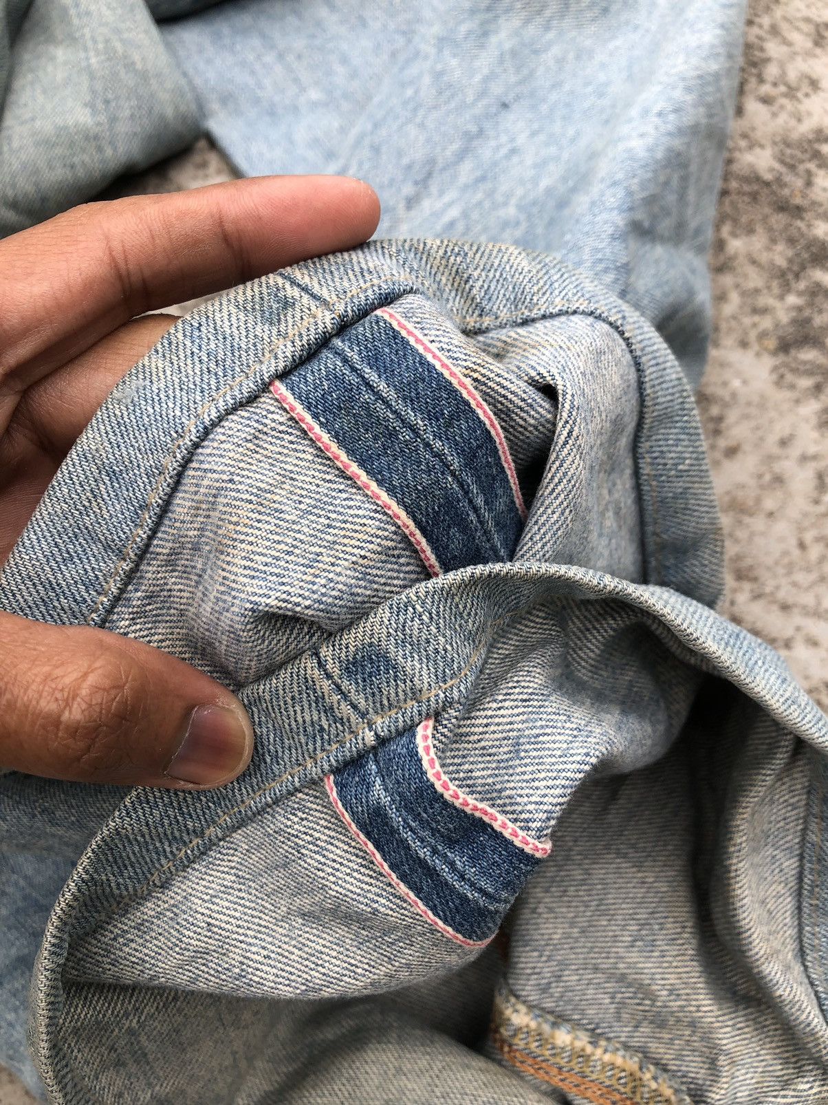 Edwin WIDE LEG VINTAGE SELVEDGE EDWIN JEANS Size US 34 / EU 50 - 3 Thumbnail