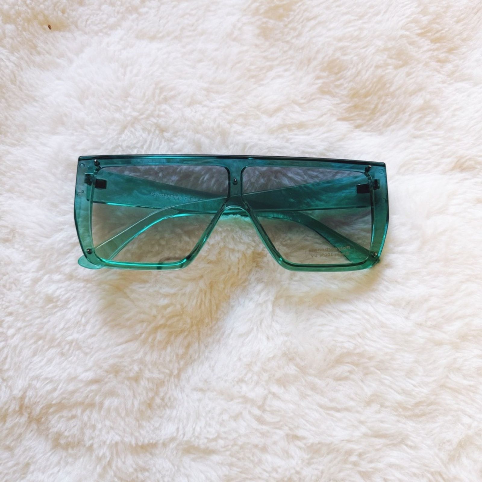 Other Greta Green Oversized Statement Sunglasses Size ONE SIZE - 1 Thumbnail