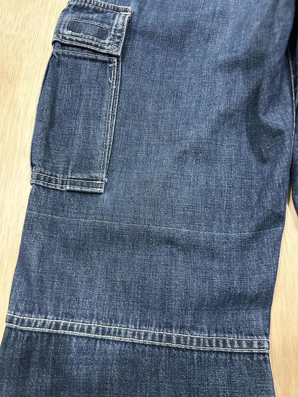 Hysteric Glamour × Japanese Brand × Le Grande Bleu (L.G.B.) Vintage Hysteric Glamour Cargo Multi Pocket Jeans Size US 30 / EU 46 - 7 Thumbnail